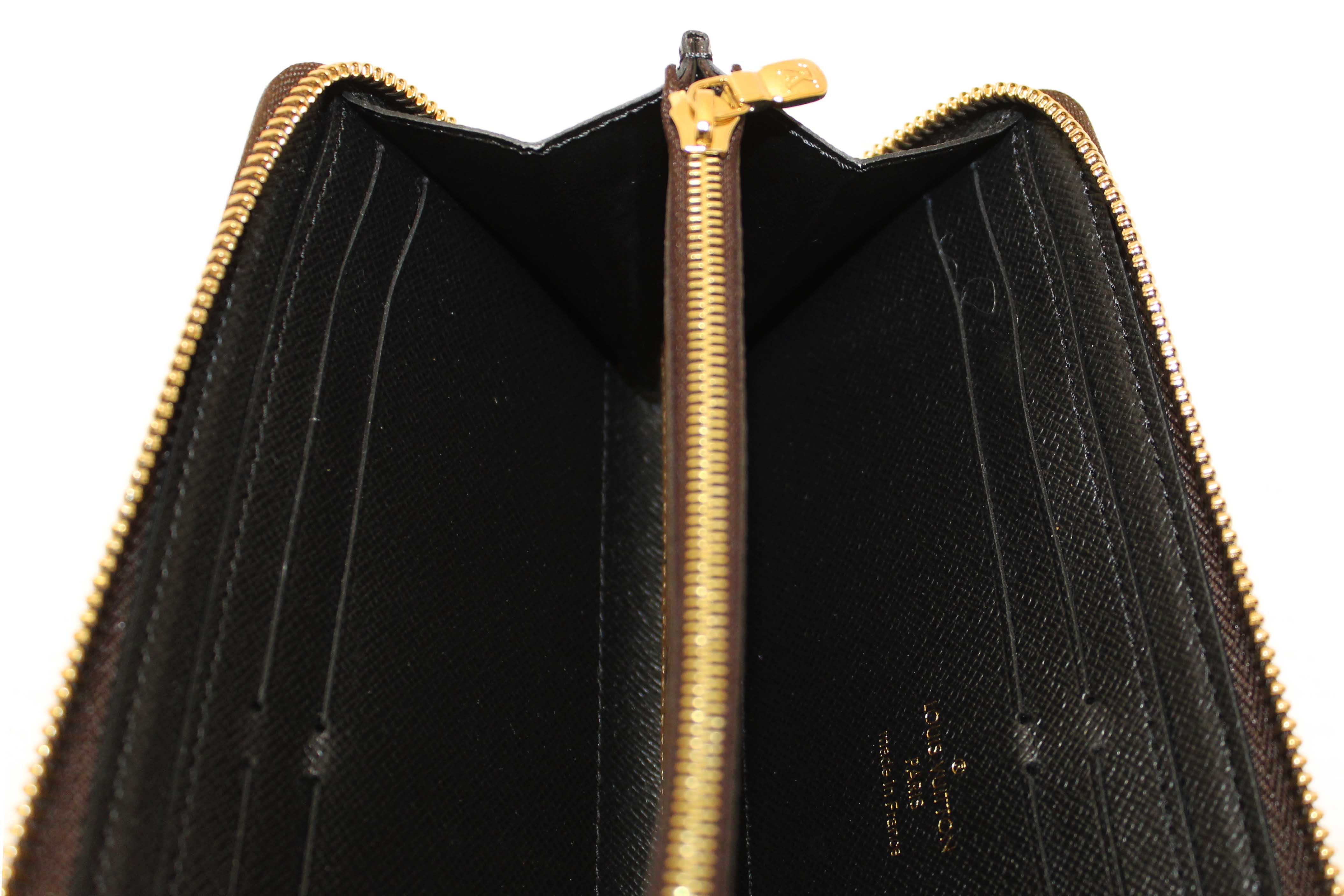 Authentic Louis Vuitton Monogram Reverse Canvas Clemence Wallet