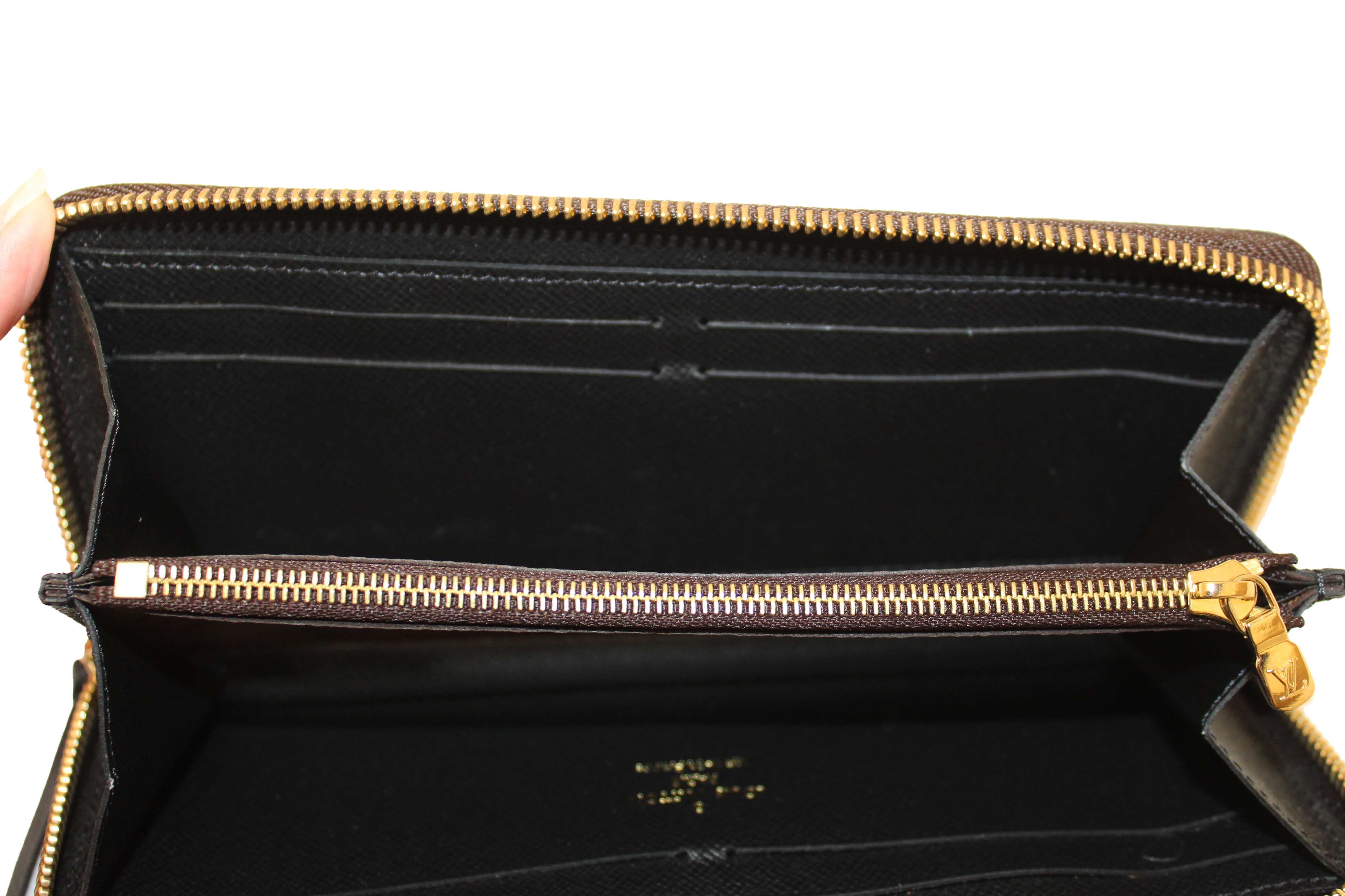 Authentic Louis Vuitton Monogram Reverse Canvas Clemence Wallet
