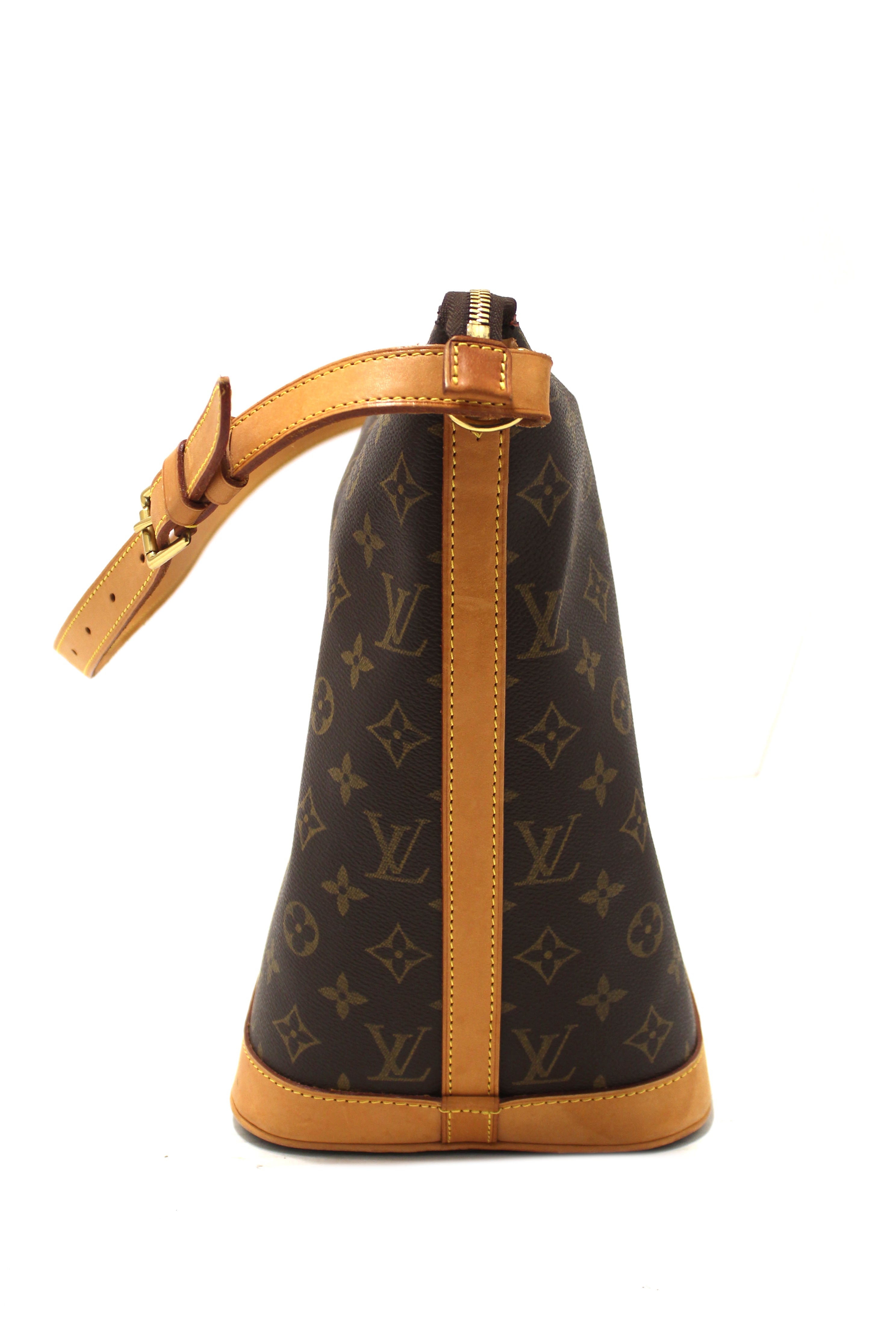 Authentic Louis Vuitton Limited Edition Classic Monogram Sharon Stone AMFAR Vanity Three Shoulder Bag
