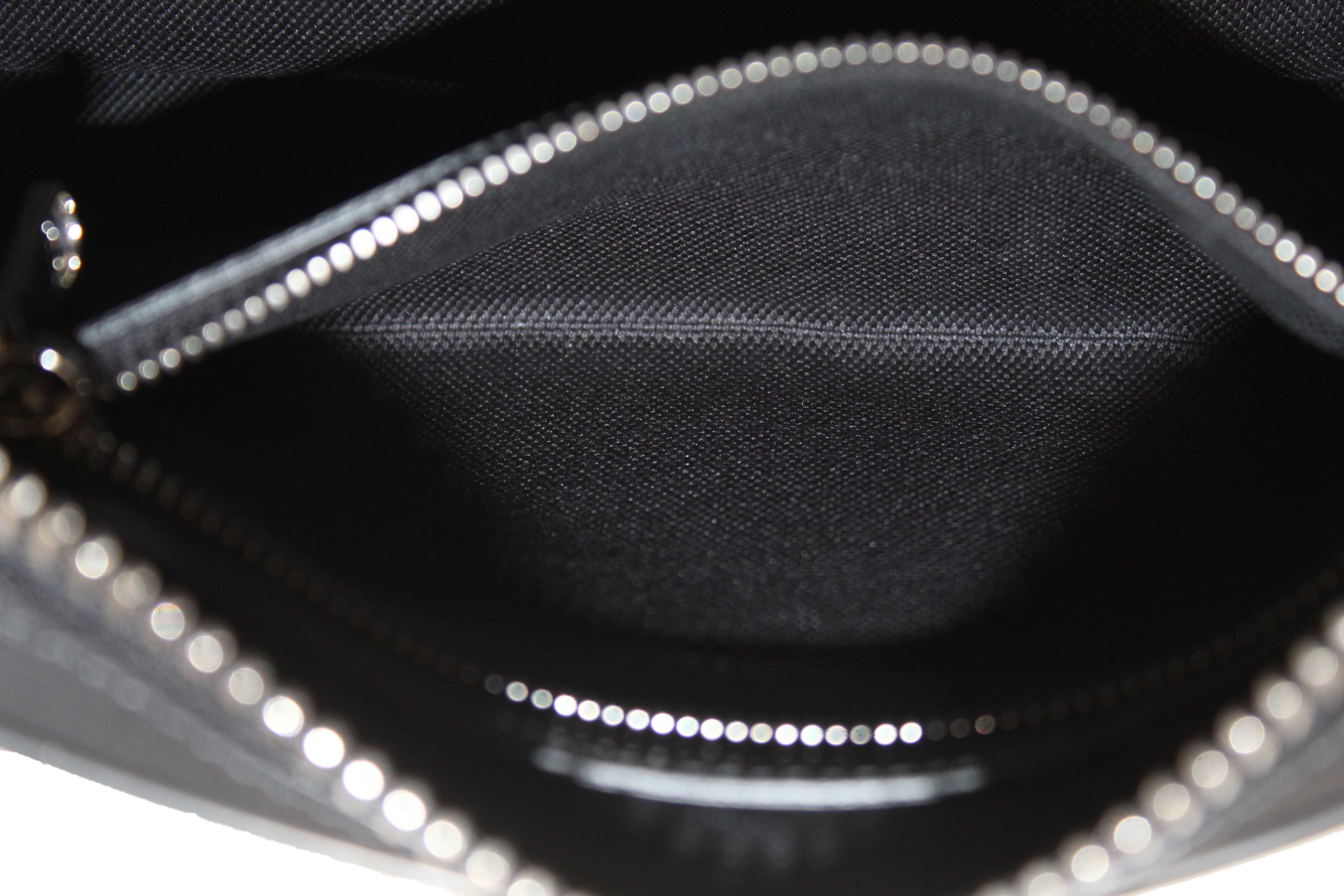 Authentic Gucci Black GG Supreme Belt Bag 474298