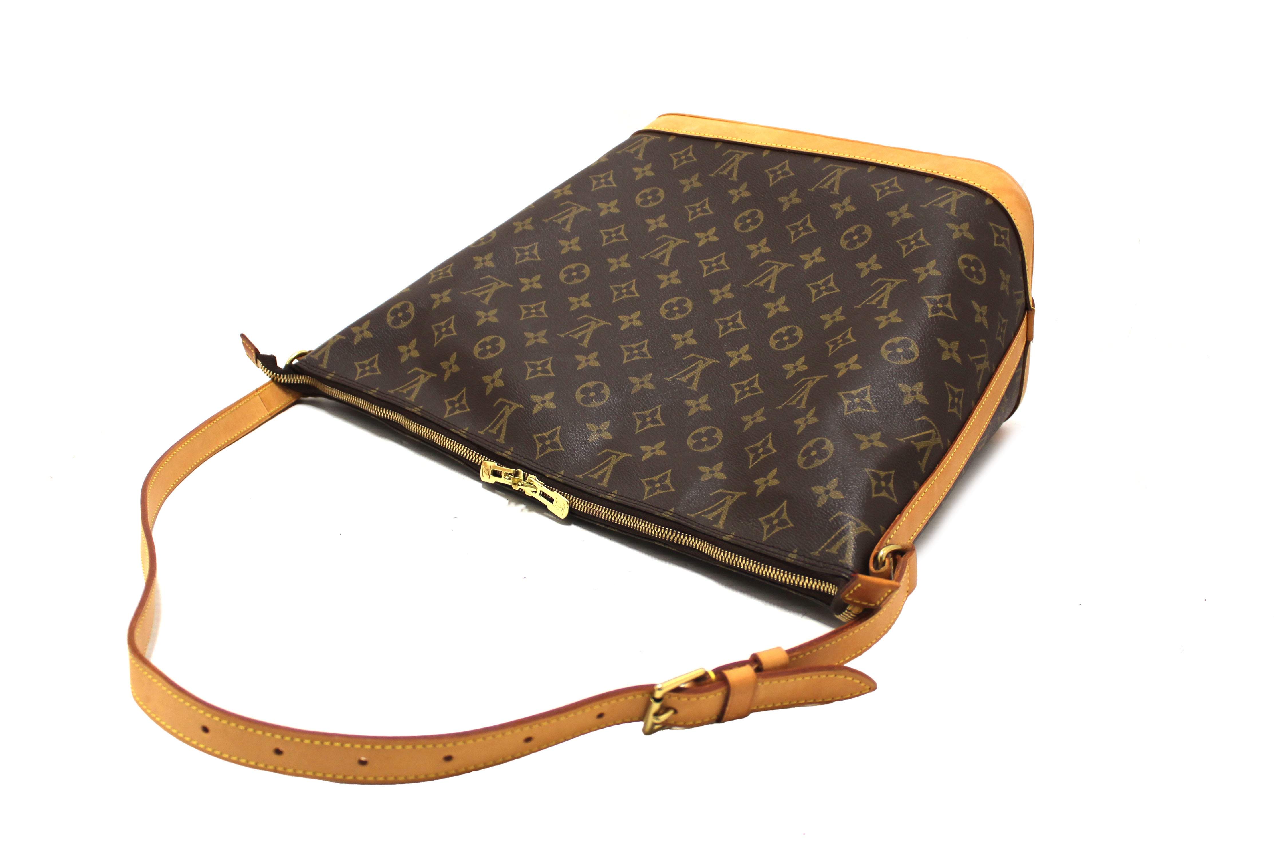 Authentic Louis Vuitton Limited Edition Classic Monogram Sharon Stone AMFAR Vanity Three Shoulder Bag