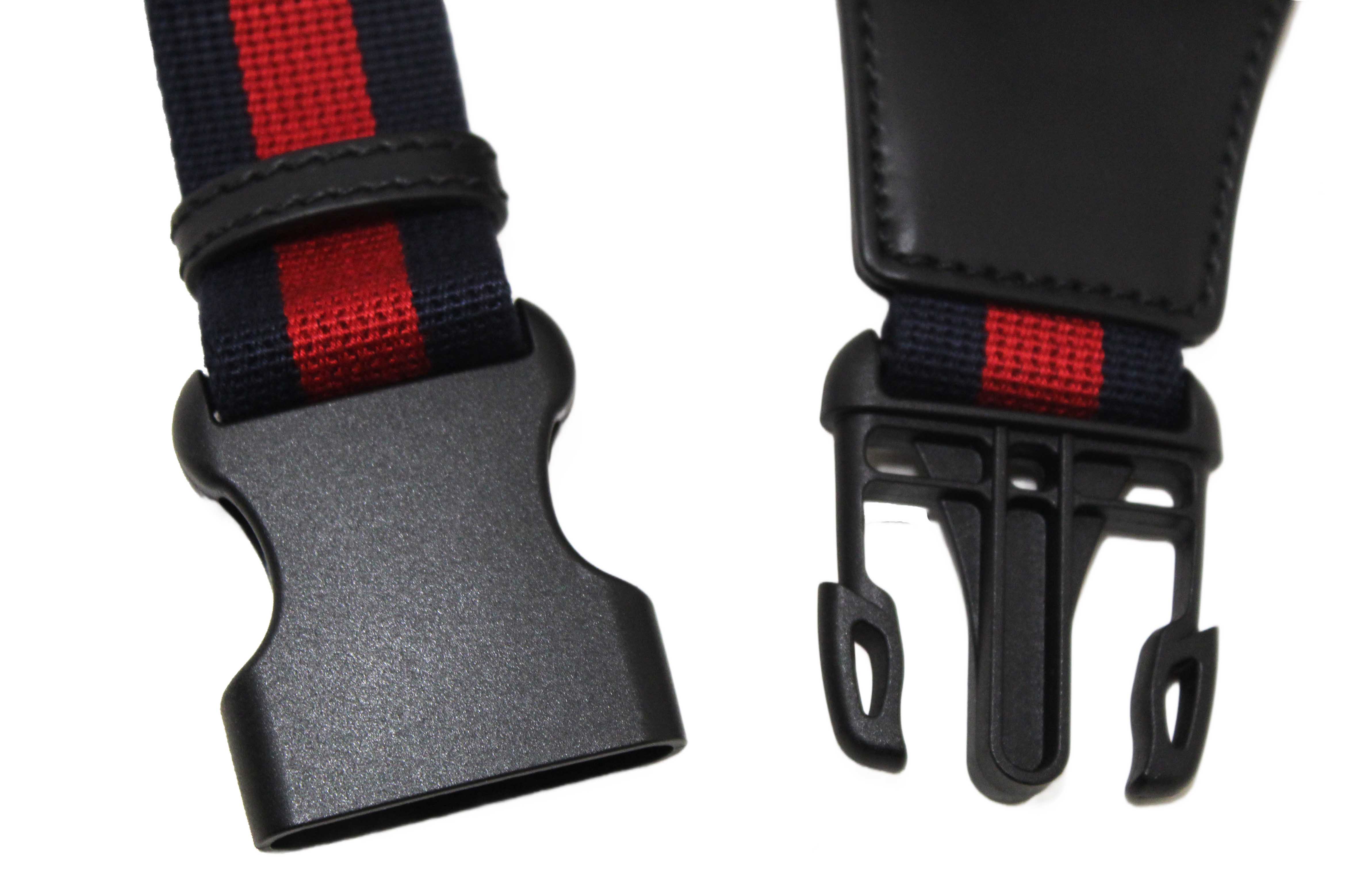 Authentic Gucci Black GG Supreme Belt Bag 474298