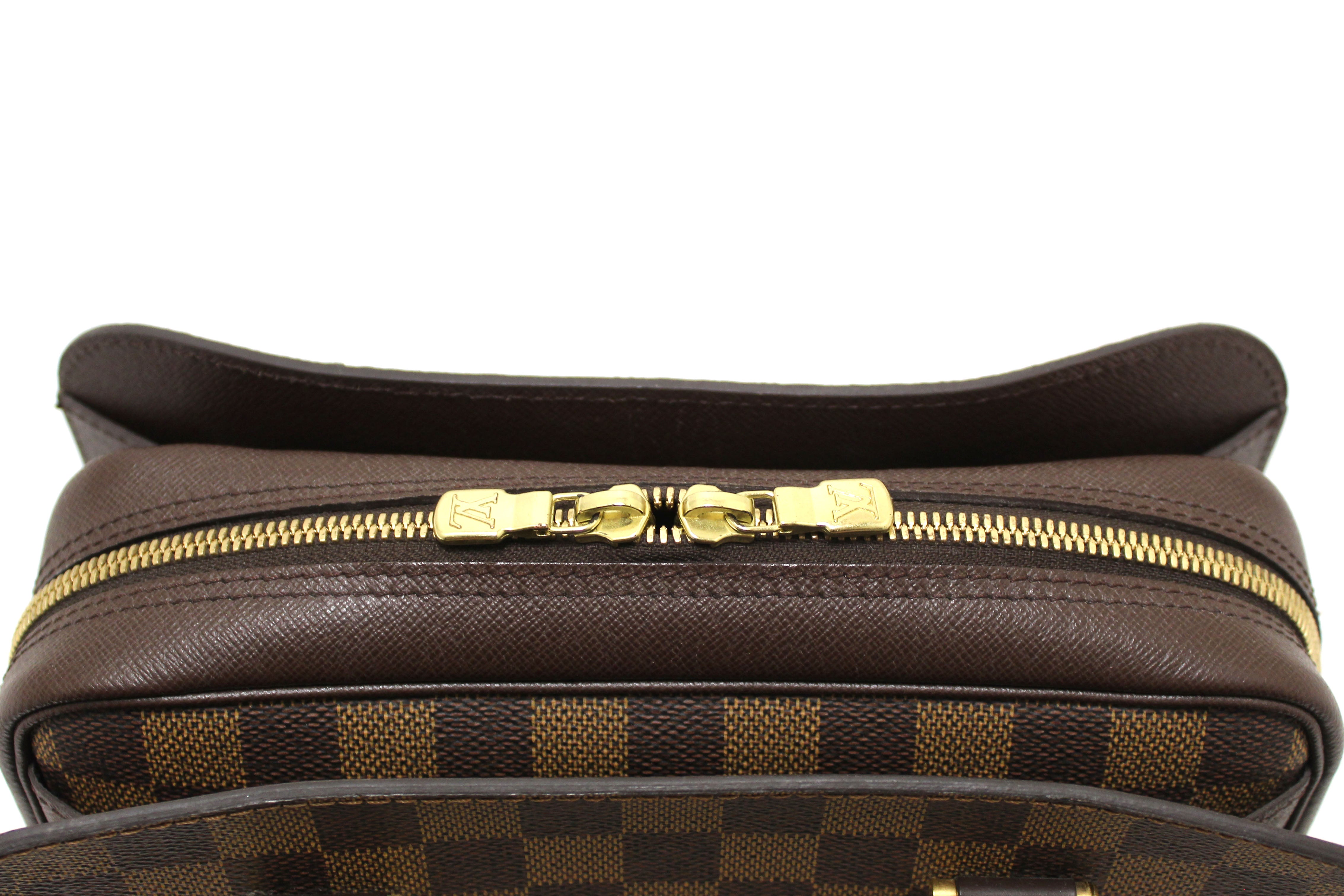 Authentic Louis Vuitton Damier Ebene Triana Handbag