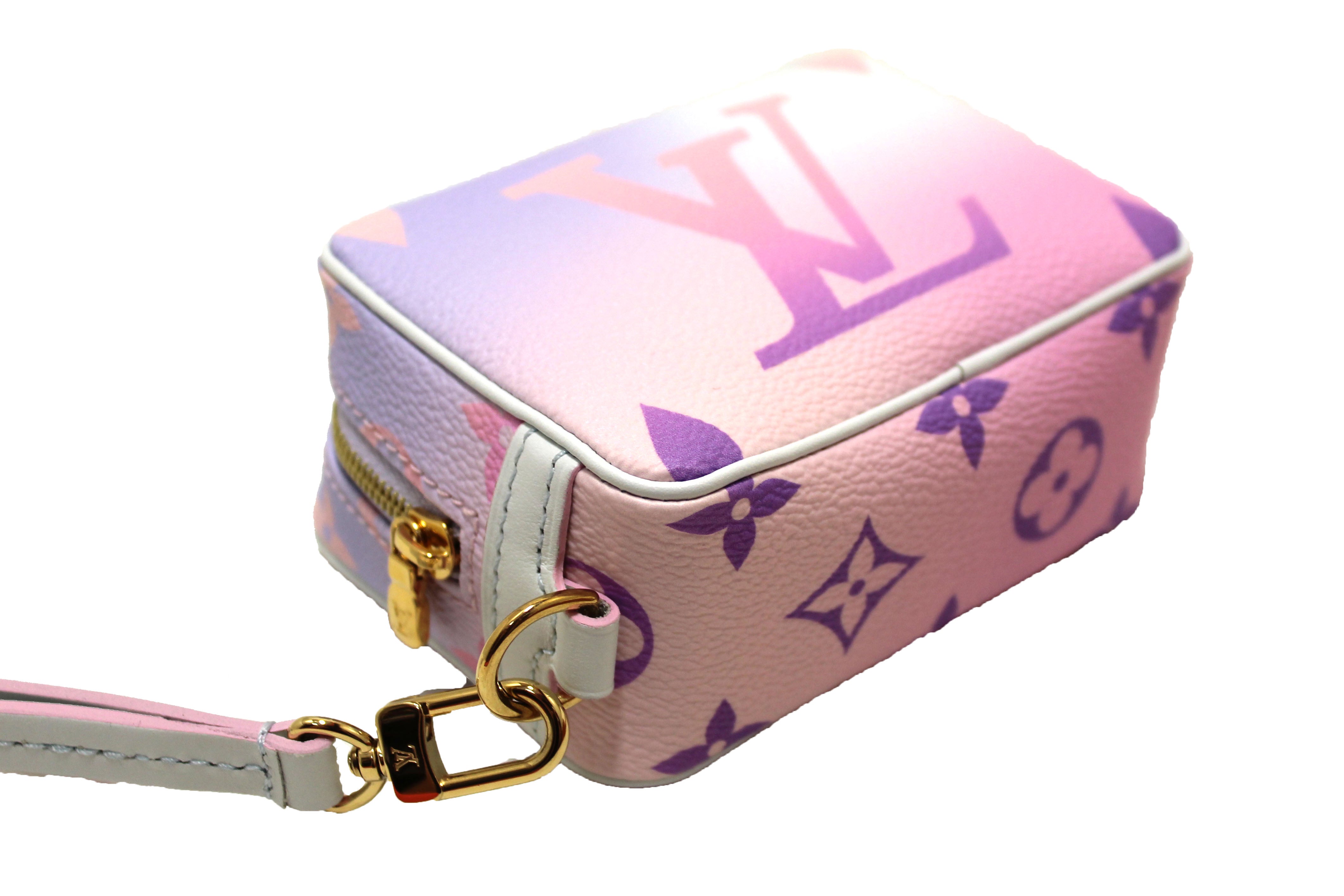 Louis Vuitton Cosmetic Pouch LV Escale Pastel in Coated Canvas/Cowhide  Leather with Silver-tone - US