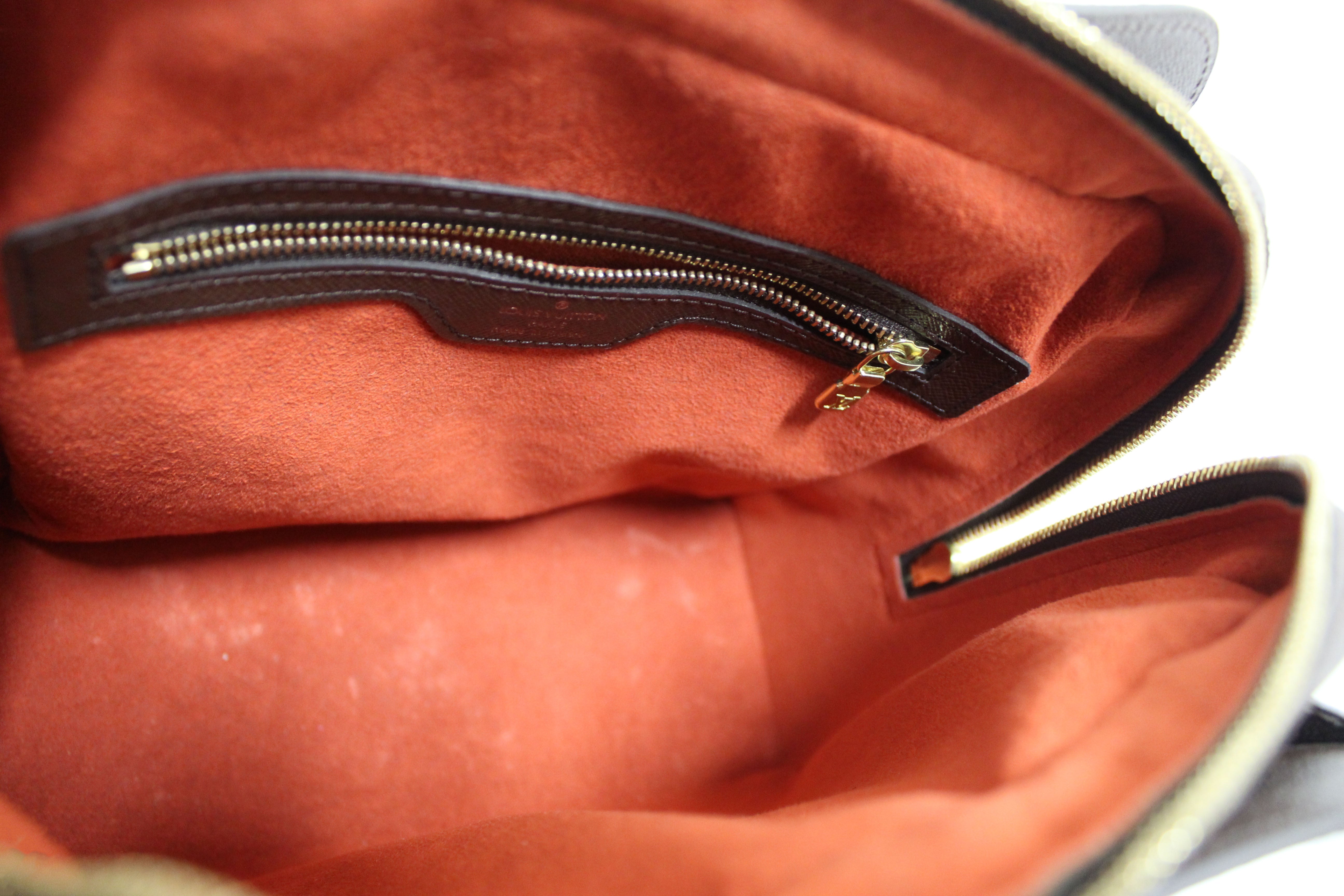 Authentic Louis Vuitton Damier Ebene Triana Handbag