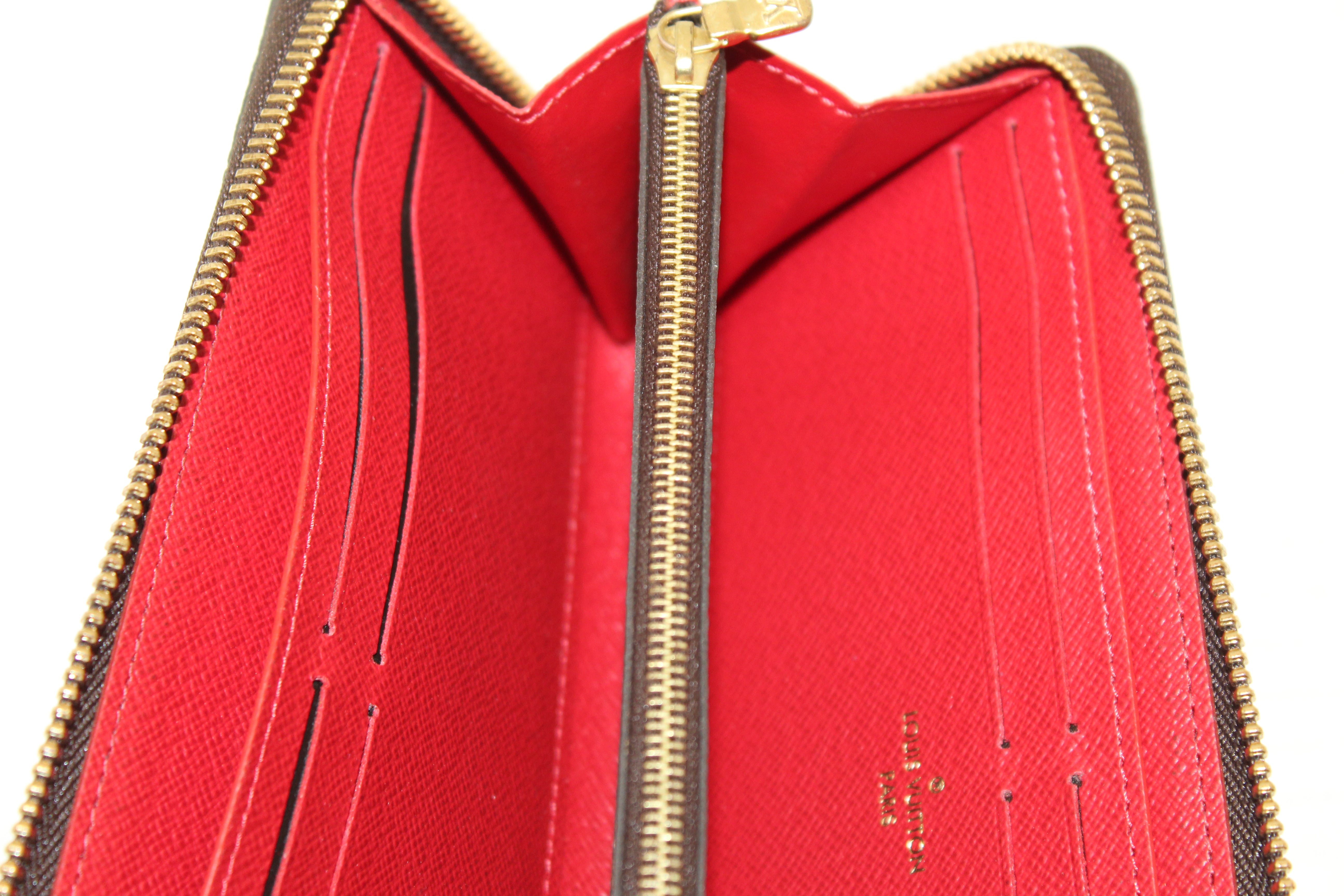 Louis Vuitton, Bags, Red Zippylouis Vuitton Clemence Ebene Wallet