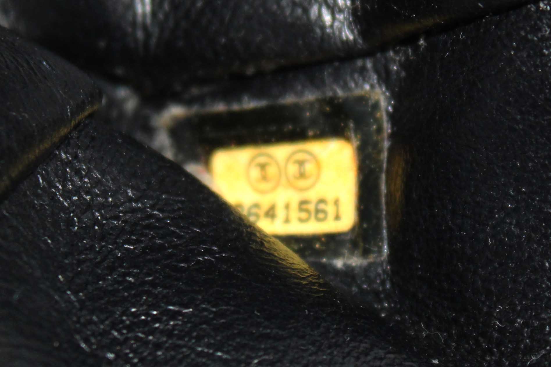 Authentic Chanel Black Quilted Washed Caviar Leather Classic Maxi Single Flap Shoulder Bag