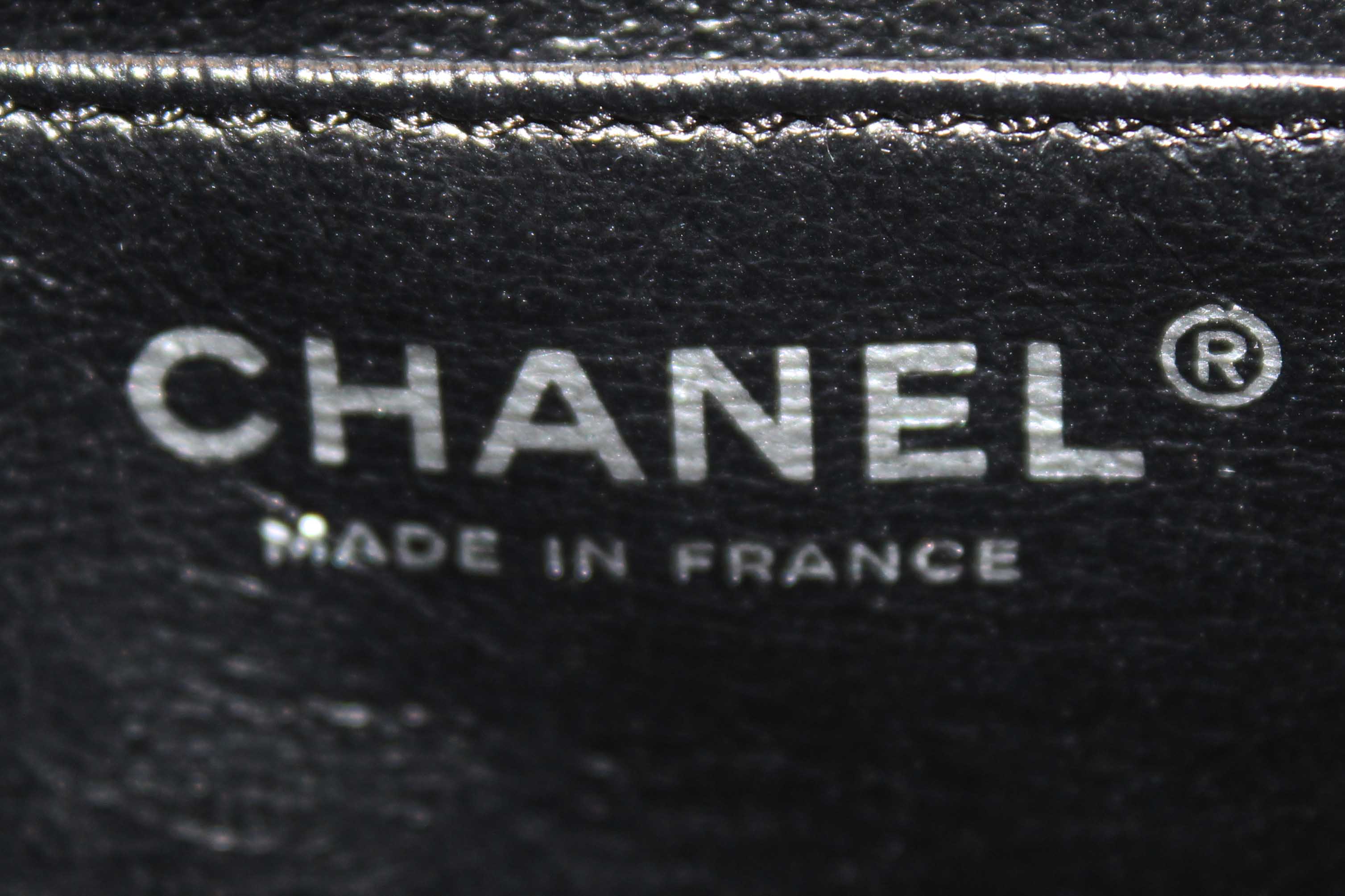 Authentic Chanel Black Quilted Washed Caviar Leather Classic Maxi Single Flap Shoulder Bag