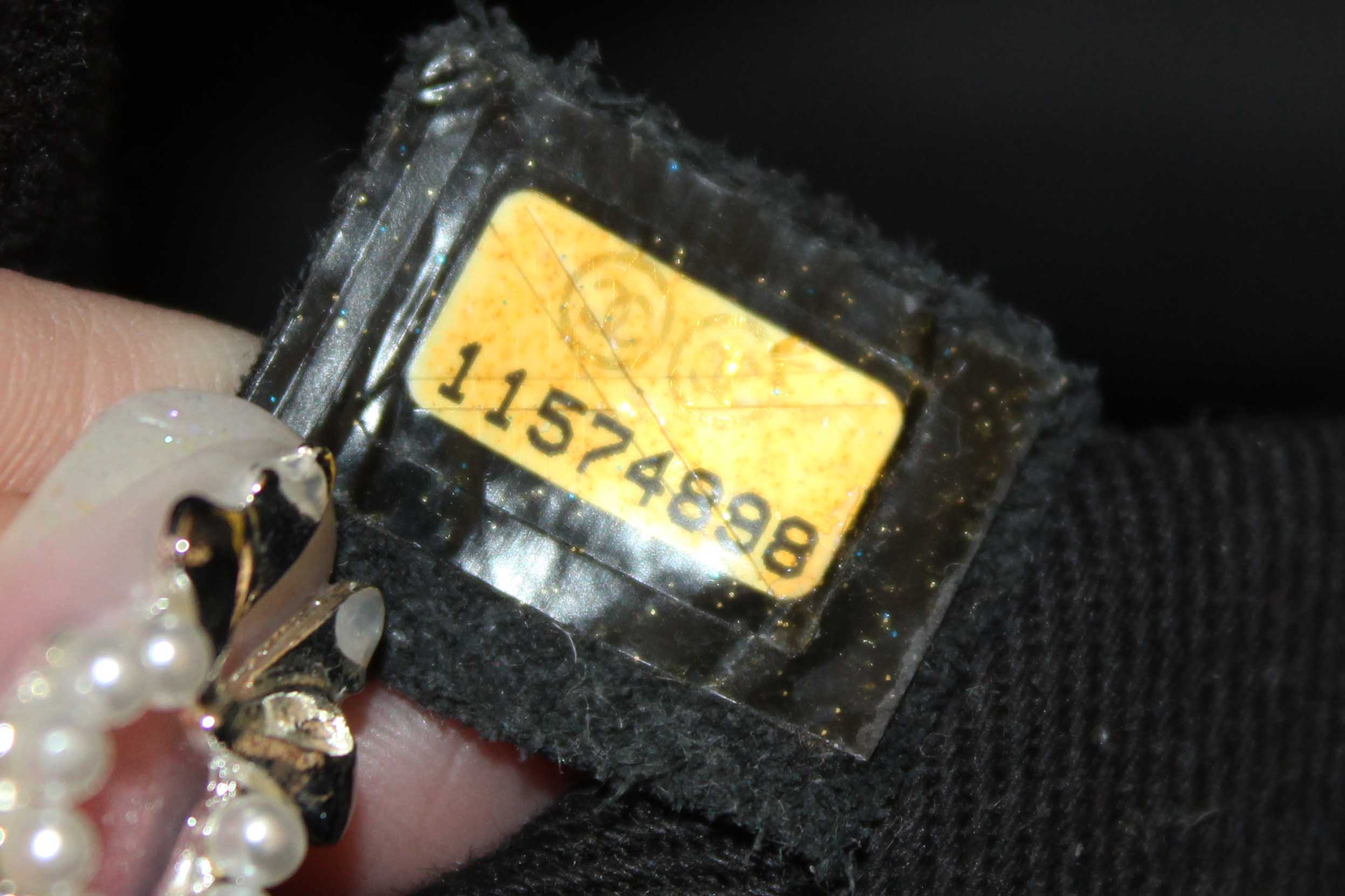 Authentic Chanel Black Quilted Calfskin Leather Expandable Ligne Flap Bag