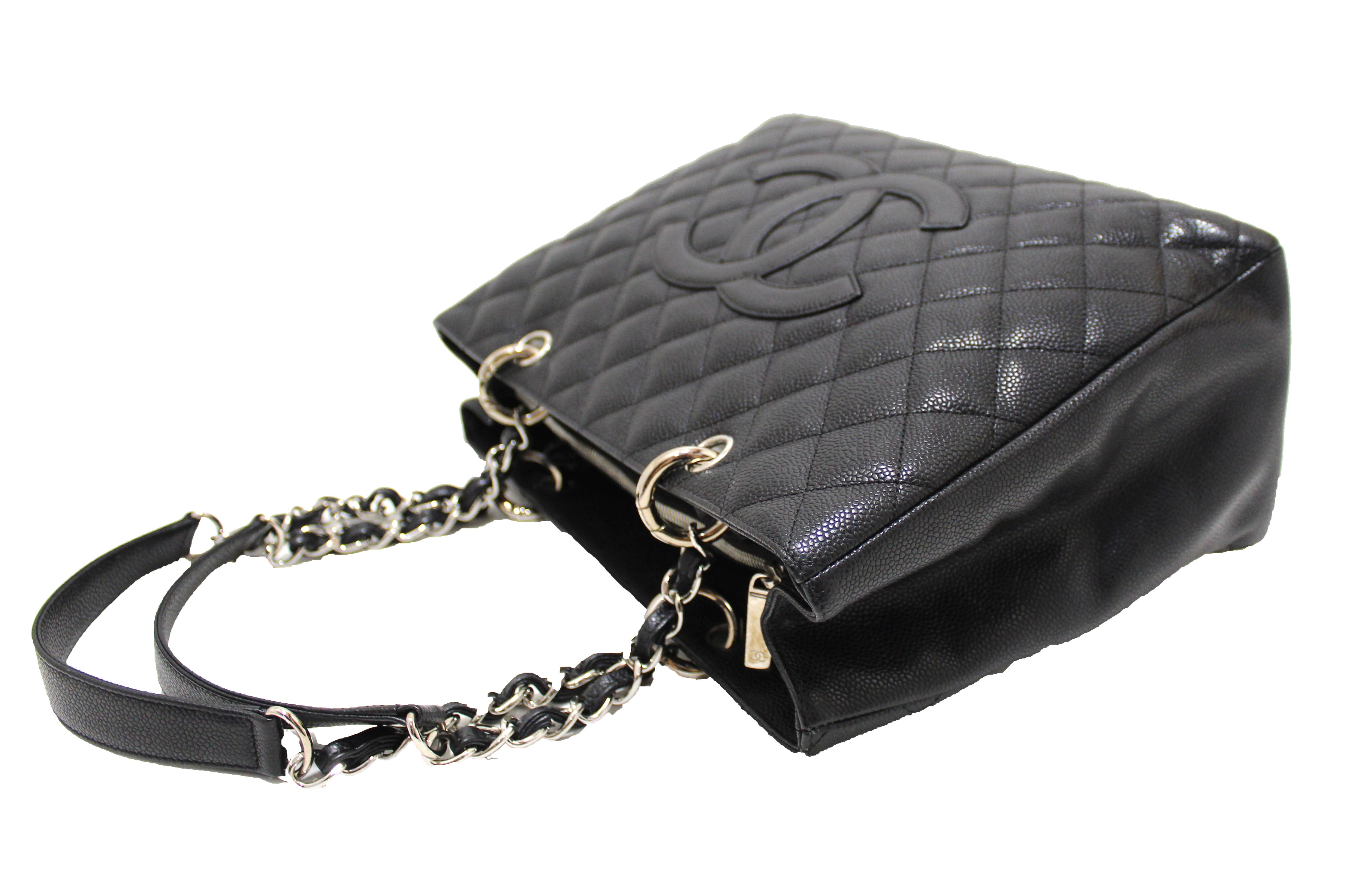 AUTHENTIC Chanel CC Flap Bag with Coin Purse Quilted Calfskin – AuthenticFab