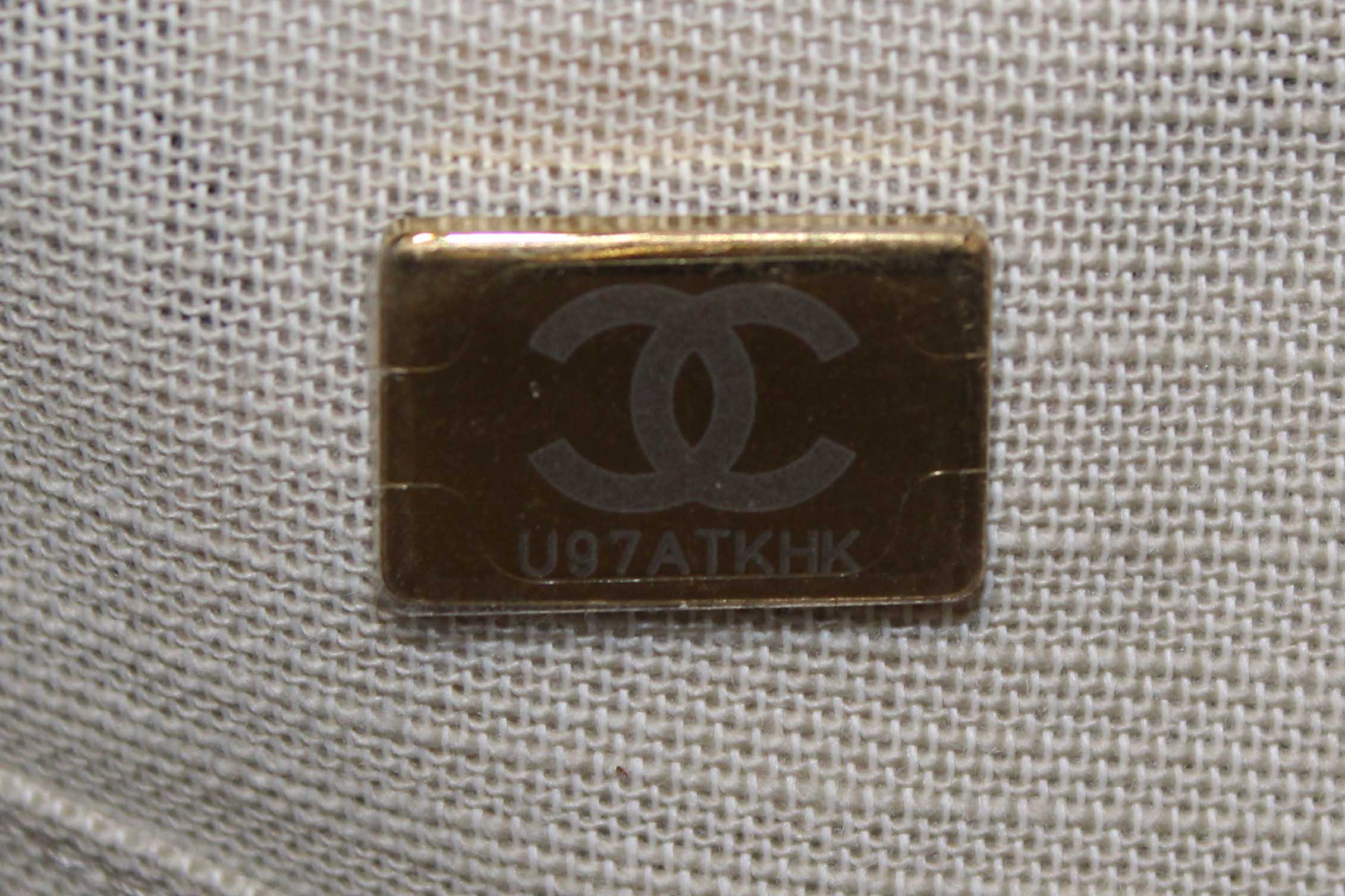 Authentic NEW Chanel Black Mixed Fibers Small Deauville Shopper Tote Bag