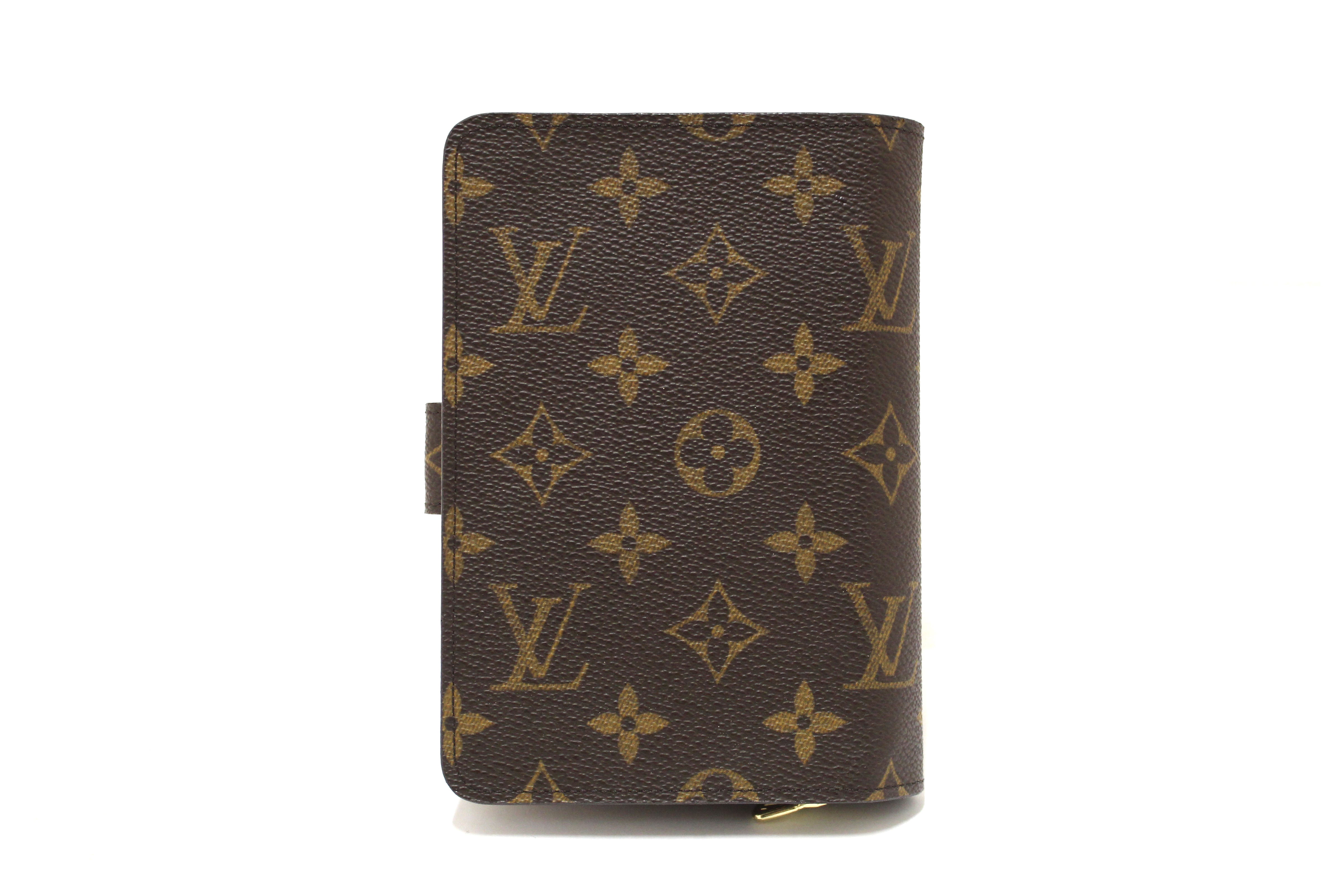 Authentic Louis Vuitton Monogram Vintage Porte Papier Zipper Wallet