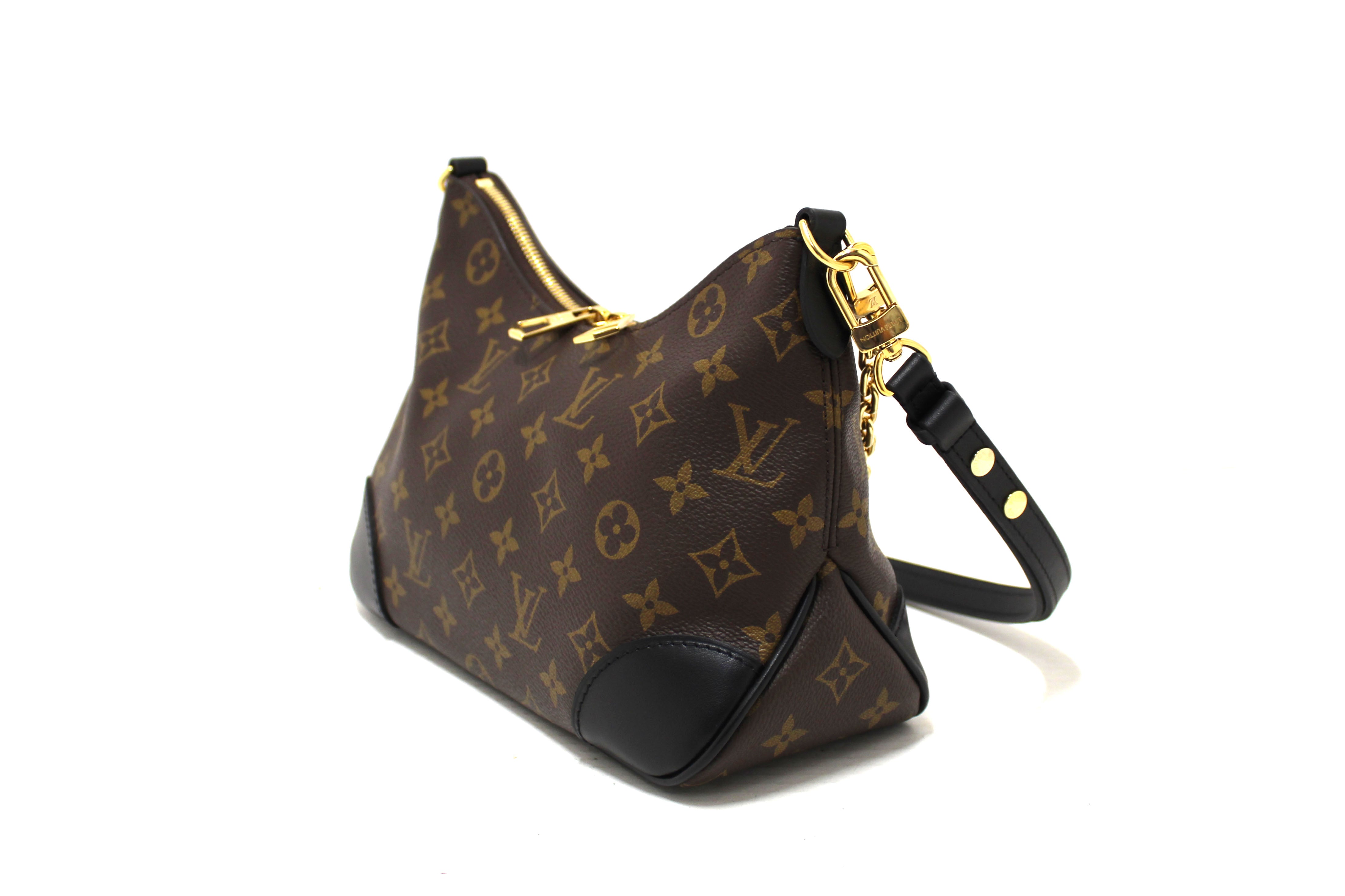 Authentic Louis Vuitton Classic Monogram Boulogne Shoulder/Crossbody Bag