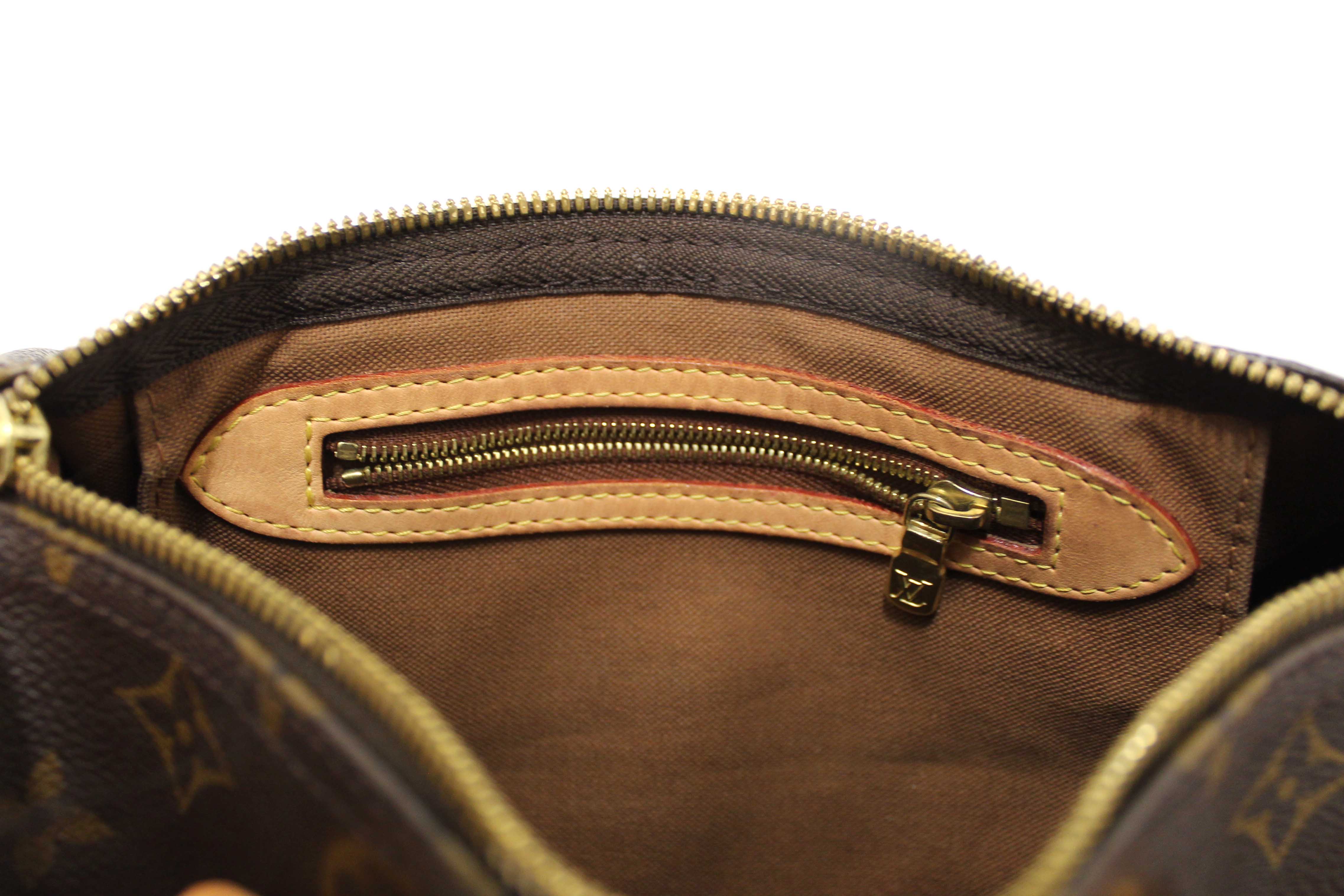 Authentic Louis Vuitton Classic Monogram Speedy 25 Bandouliere Bag