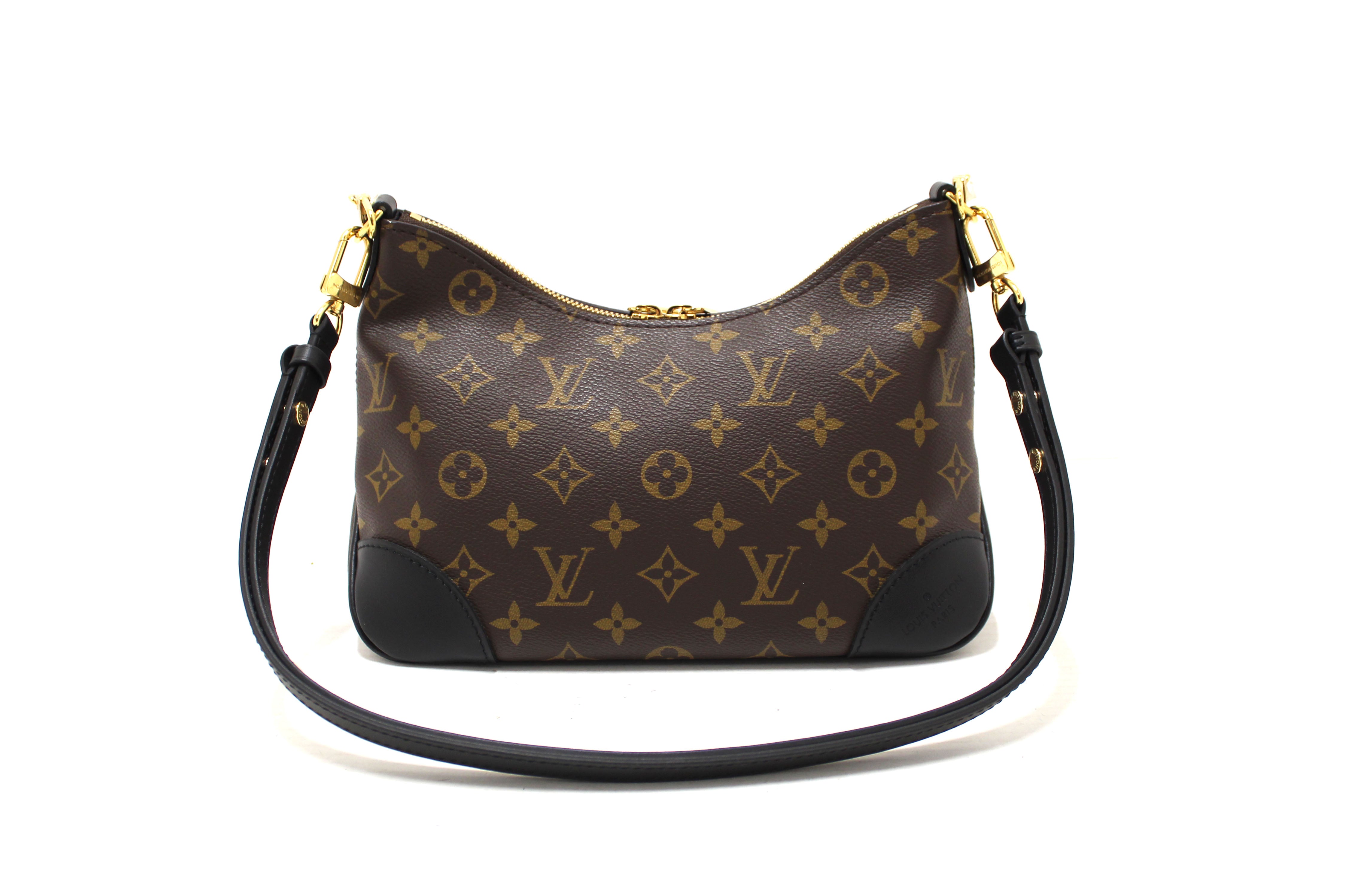 Authentic Louis Vuitton Classic Monogram Boulogne Shoulder/Crossbody Bag