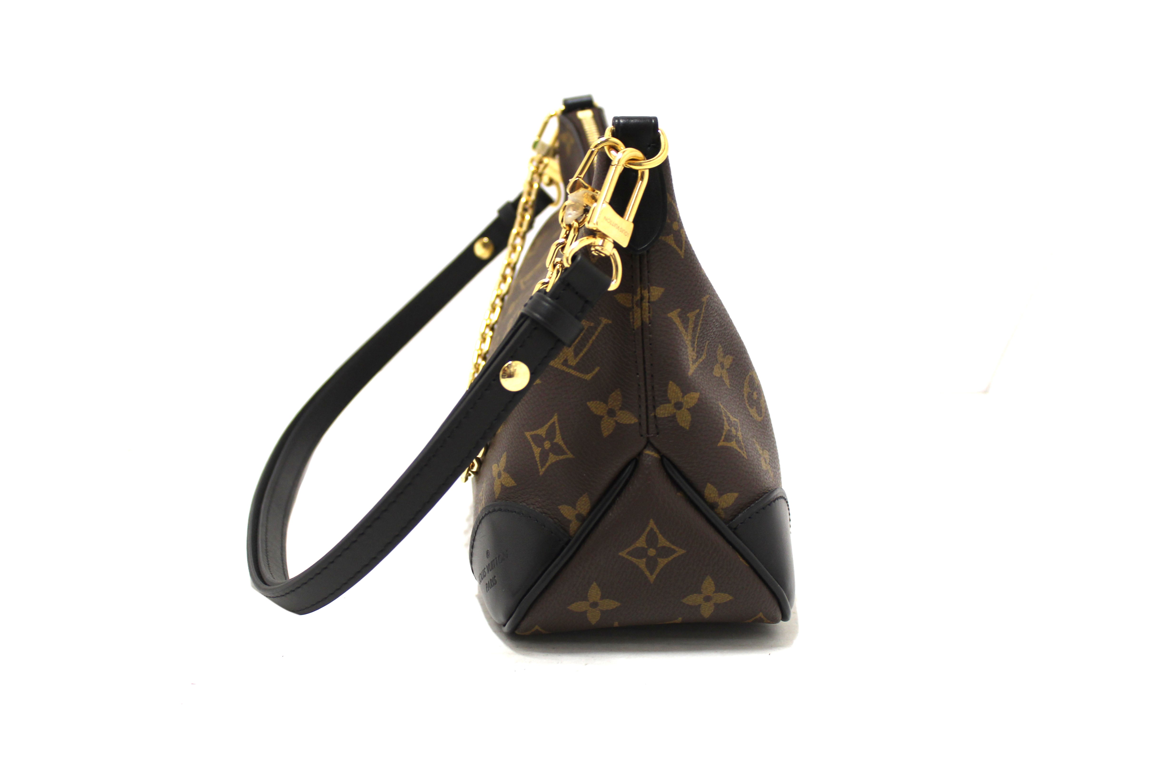 Authentic Louis Vuitton Classic Monogram Boulogne Shoulder/Crossbody Bag