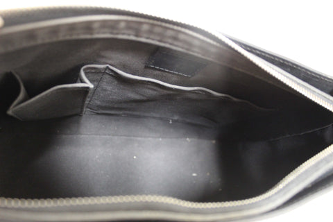 Authentic Louis Vuitton Black Epi Leather Turenne GM Shoulder Bag