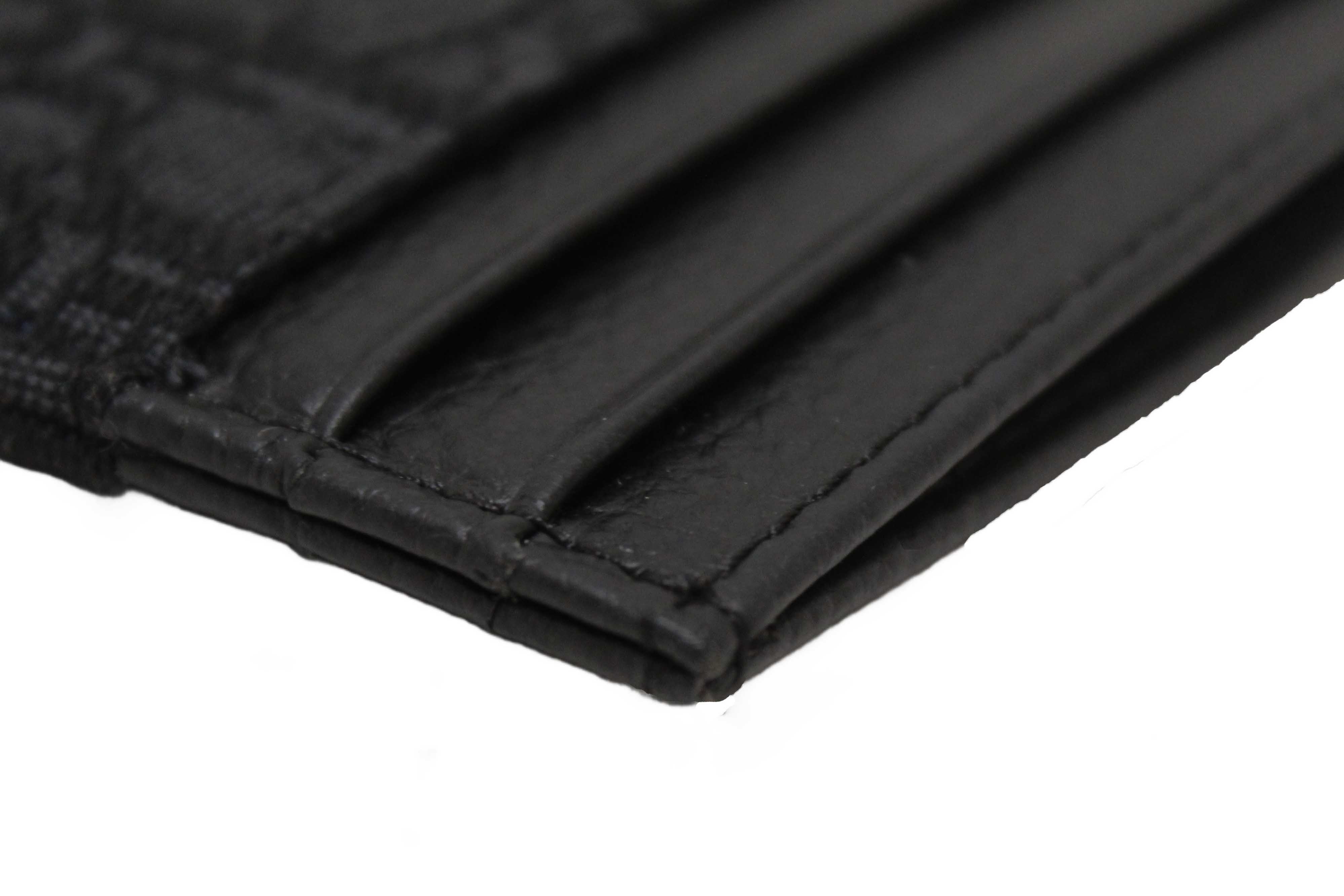 Authentic Christian Dior Black Dior Oblique Jacquard and Black Grained Calfskin Card Holder