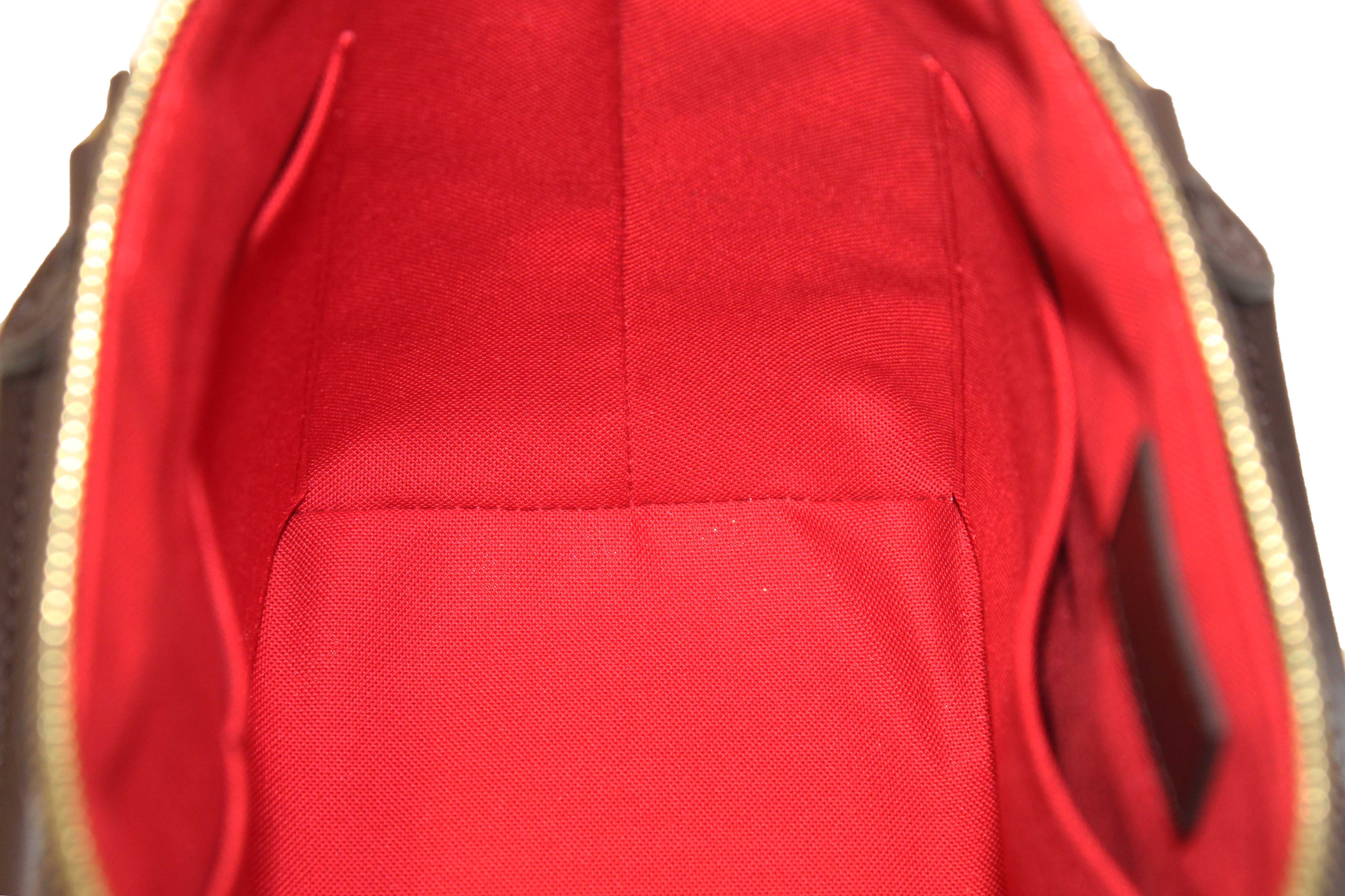 Authentic Louis Vuitton Damier Siena PM Shoulder Messenger Bag