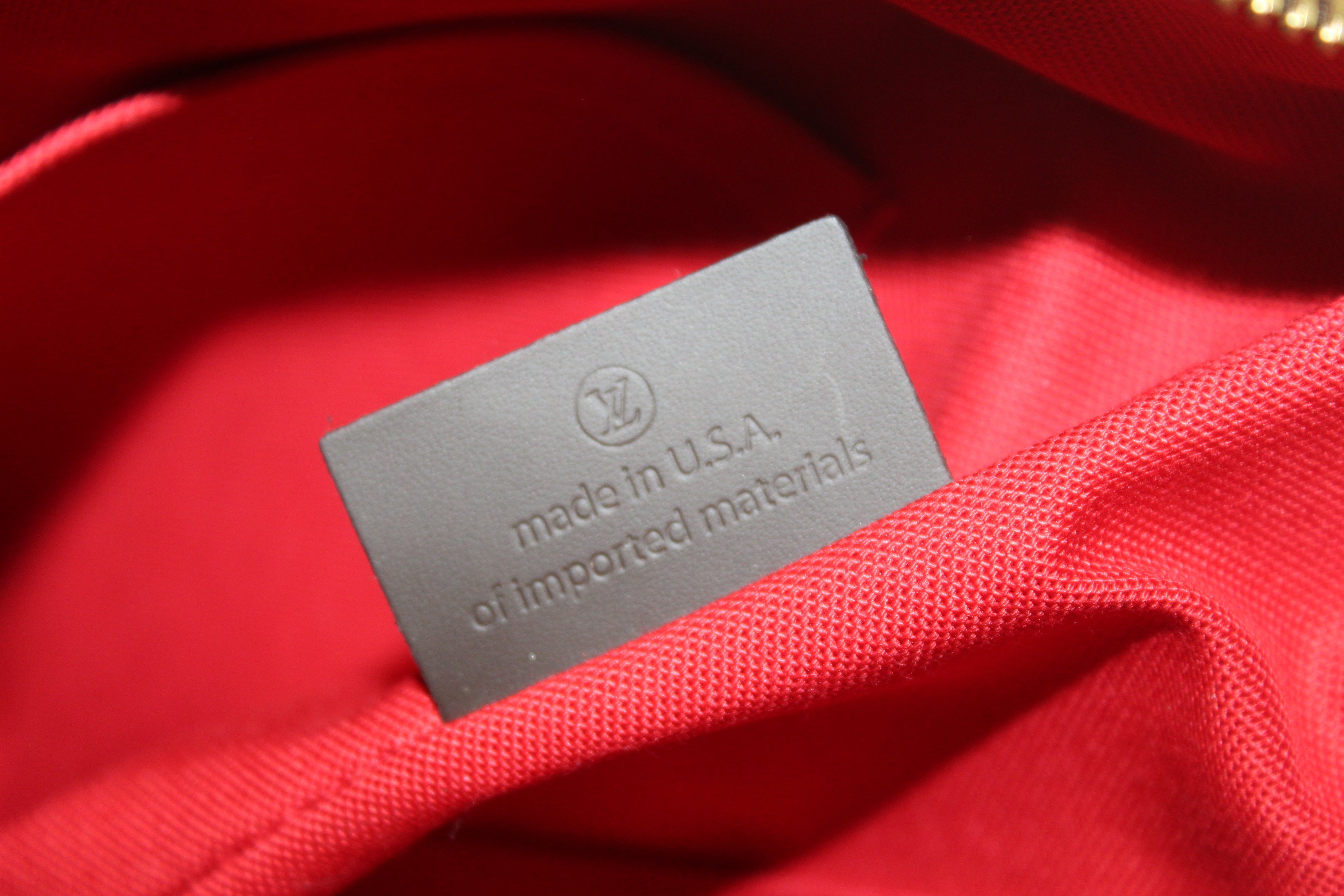 Authentic Louis Vuitton Damier Siena PM Shoulder Messenger Bag