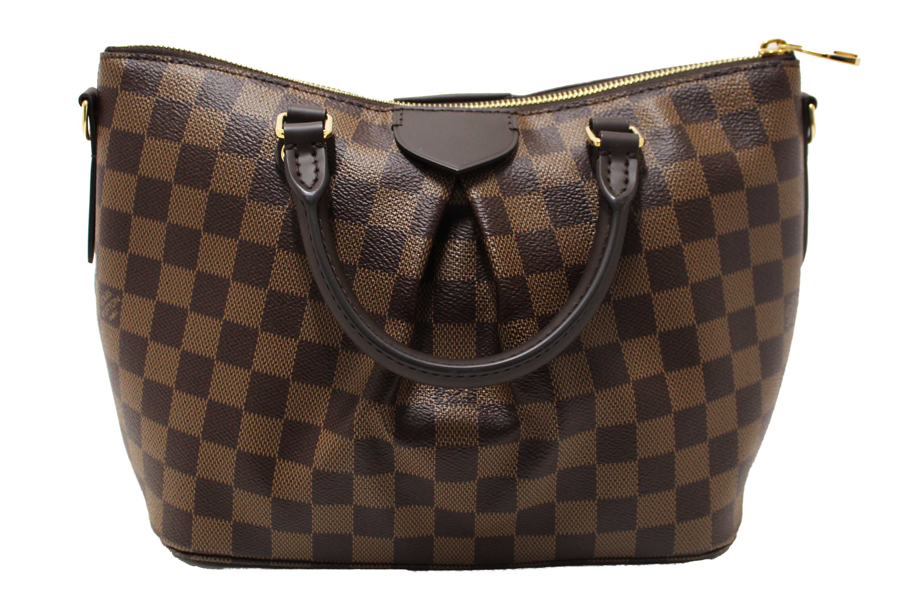 Authentic Louis Vuitton Damier Siena PM Shoulder Messenger Bag