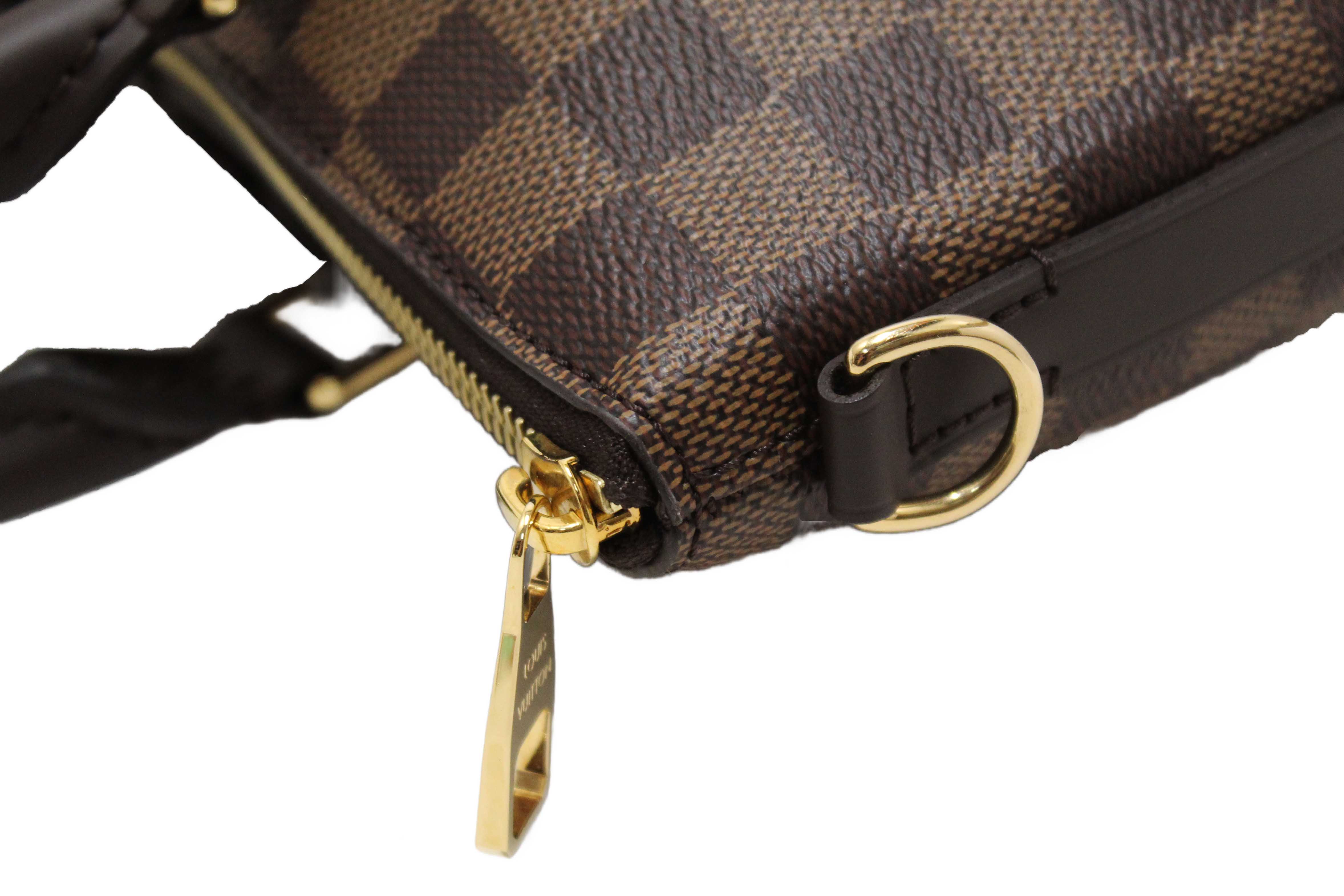 Authentic Louis Vuitton Damier Siena PM Shoulder Messenger Bag