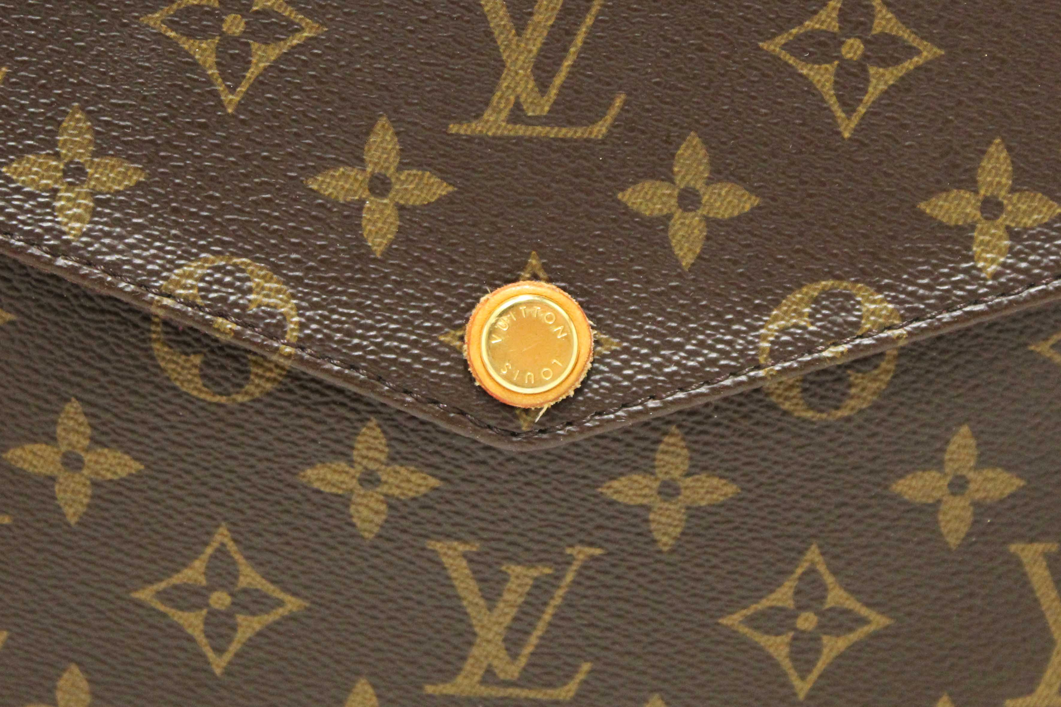 Authentic Louis Vuitton Classic Monogram Mabillon Messenger Bag