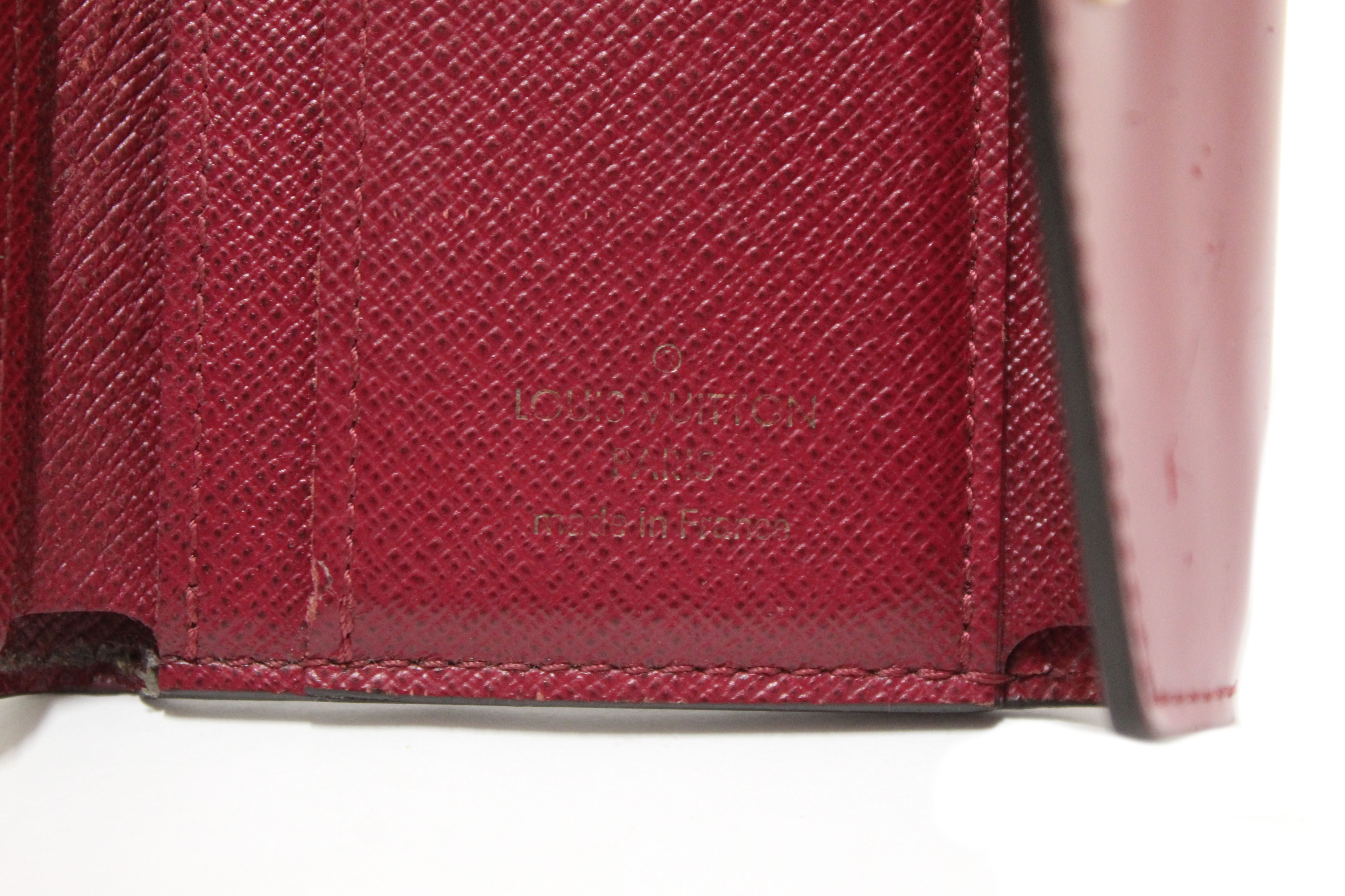 Authentic Louis Vuitton Classic Monogram Fuchsia Victorine Wallet