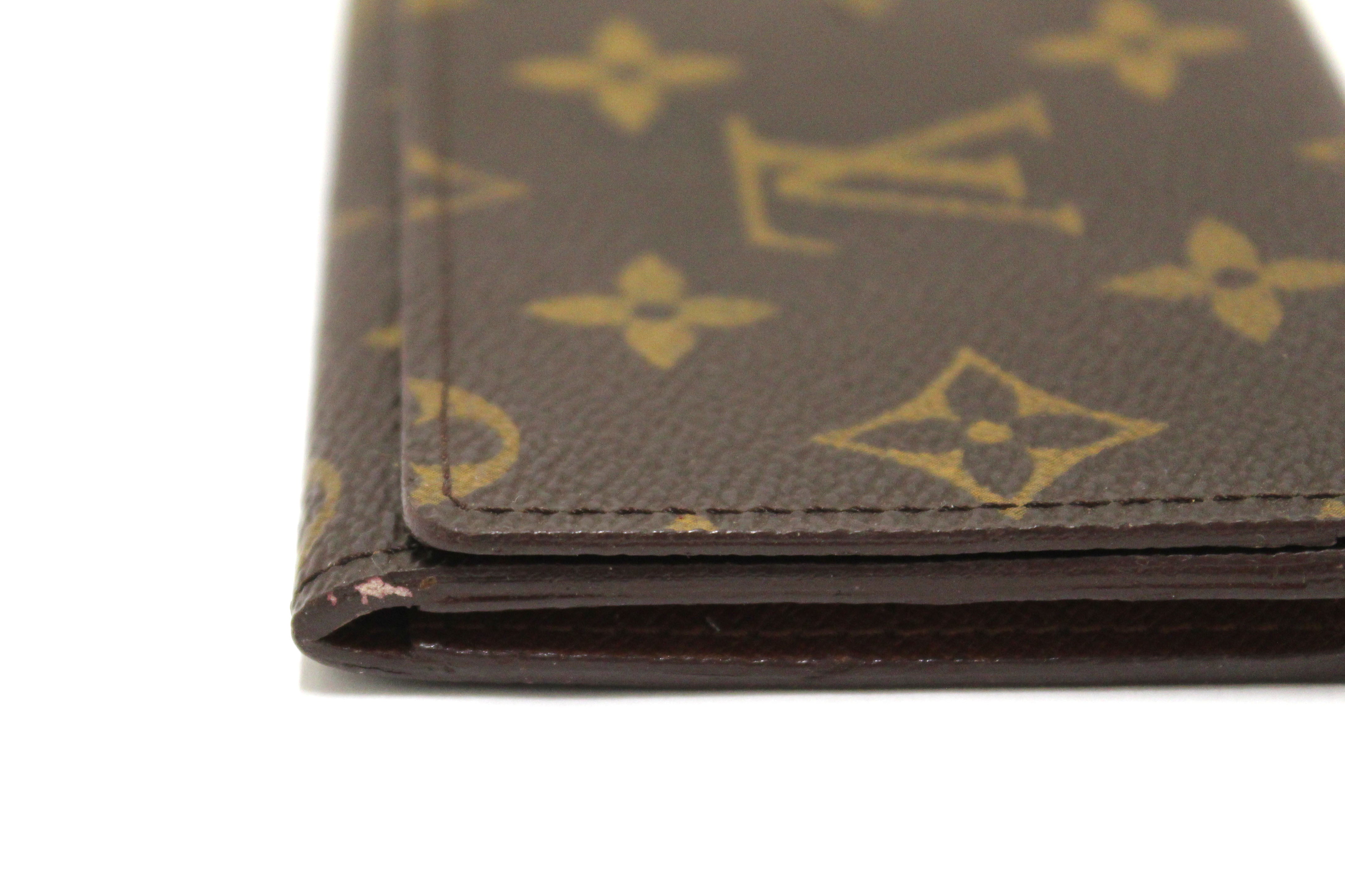 Authentic Louis Vuitton Classic Monogram Envelope Card Holder