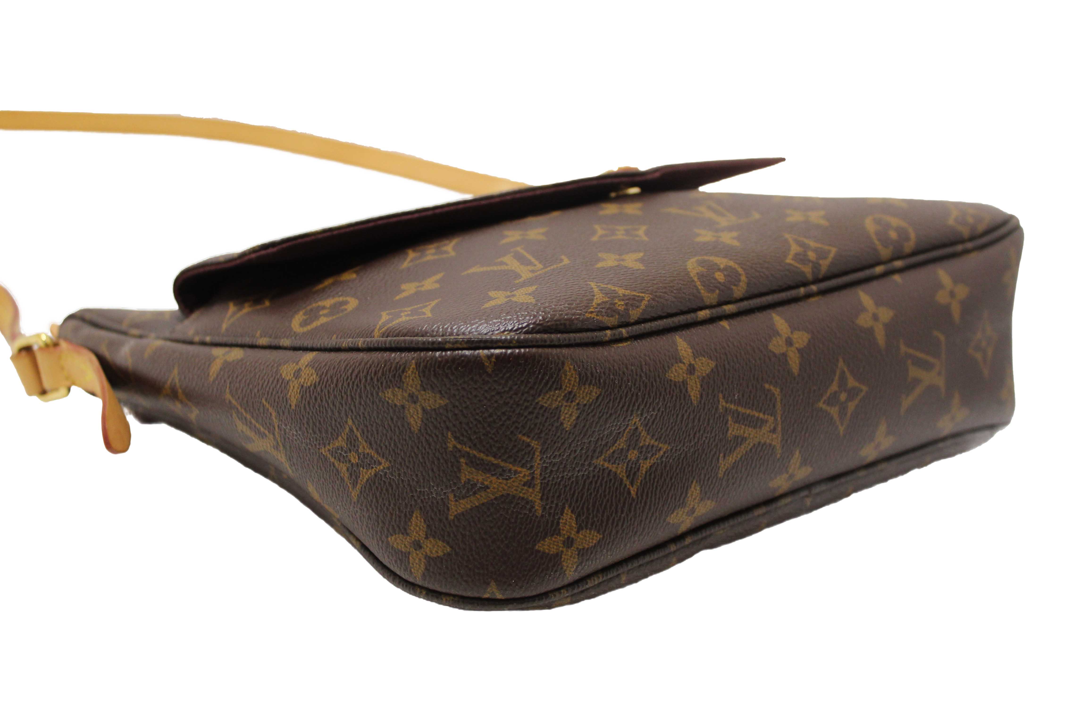 Authentic Louis Vuitton Classic Monogram Mabillon Messenger Bag