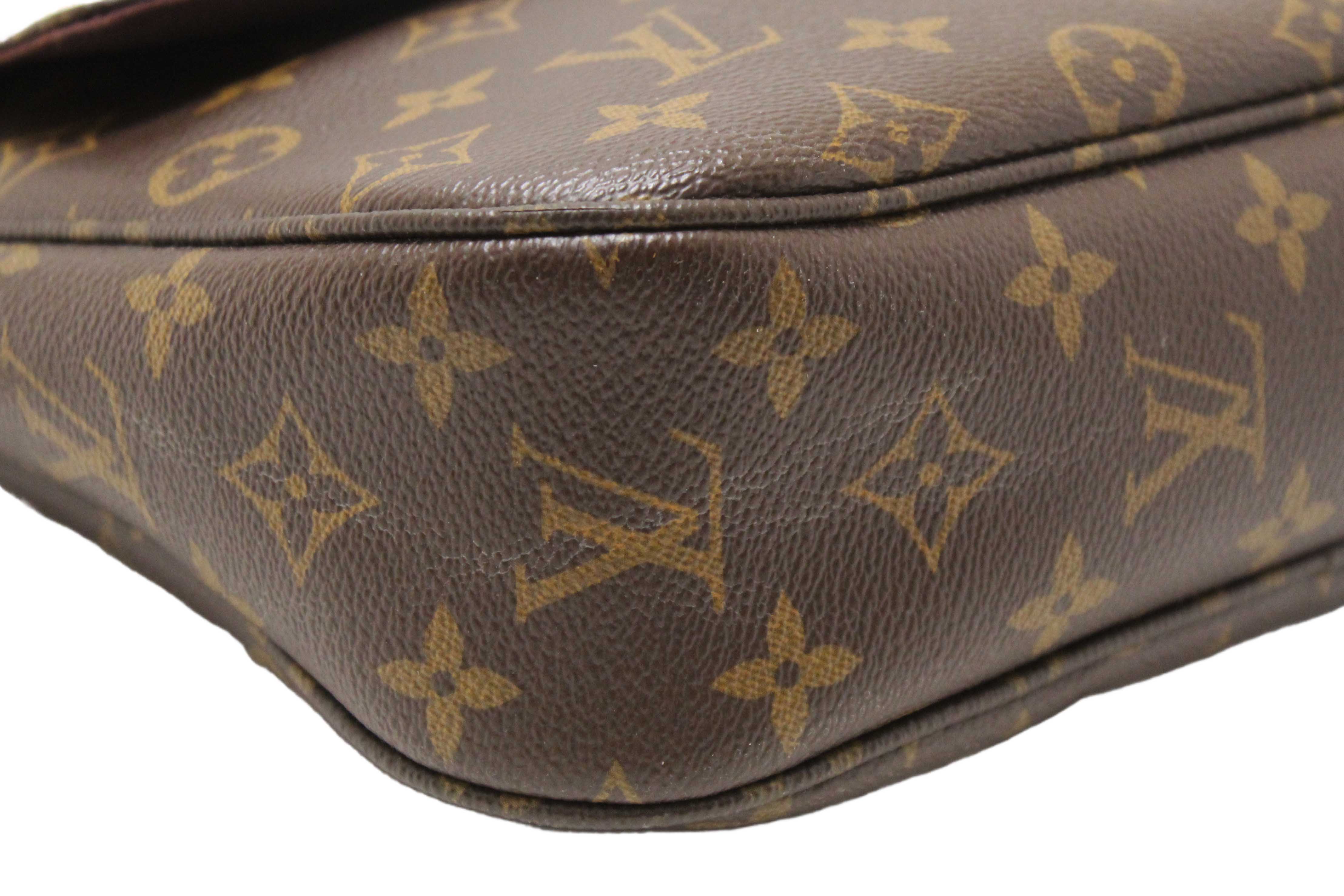 Authentic Louis Vuitton Classic Monogram Mabillon Messenger Bag