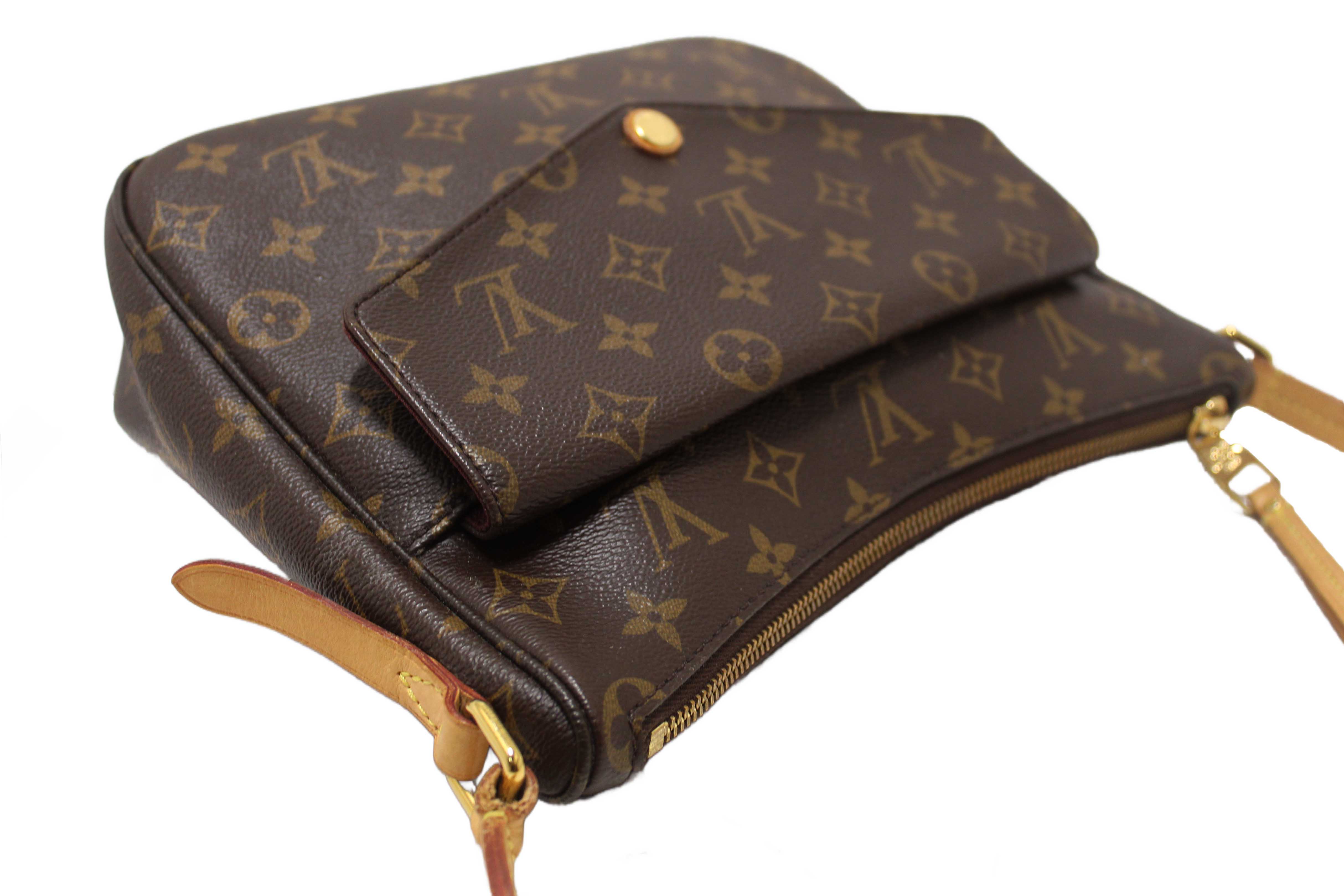 Authentic Louis Vuitton Classic Monogram Mabillon Messenger Bag