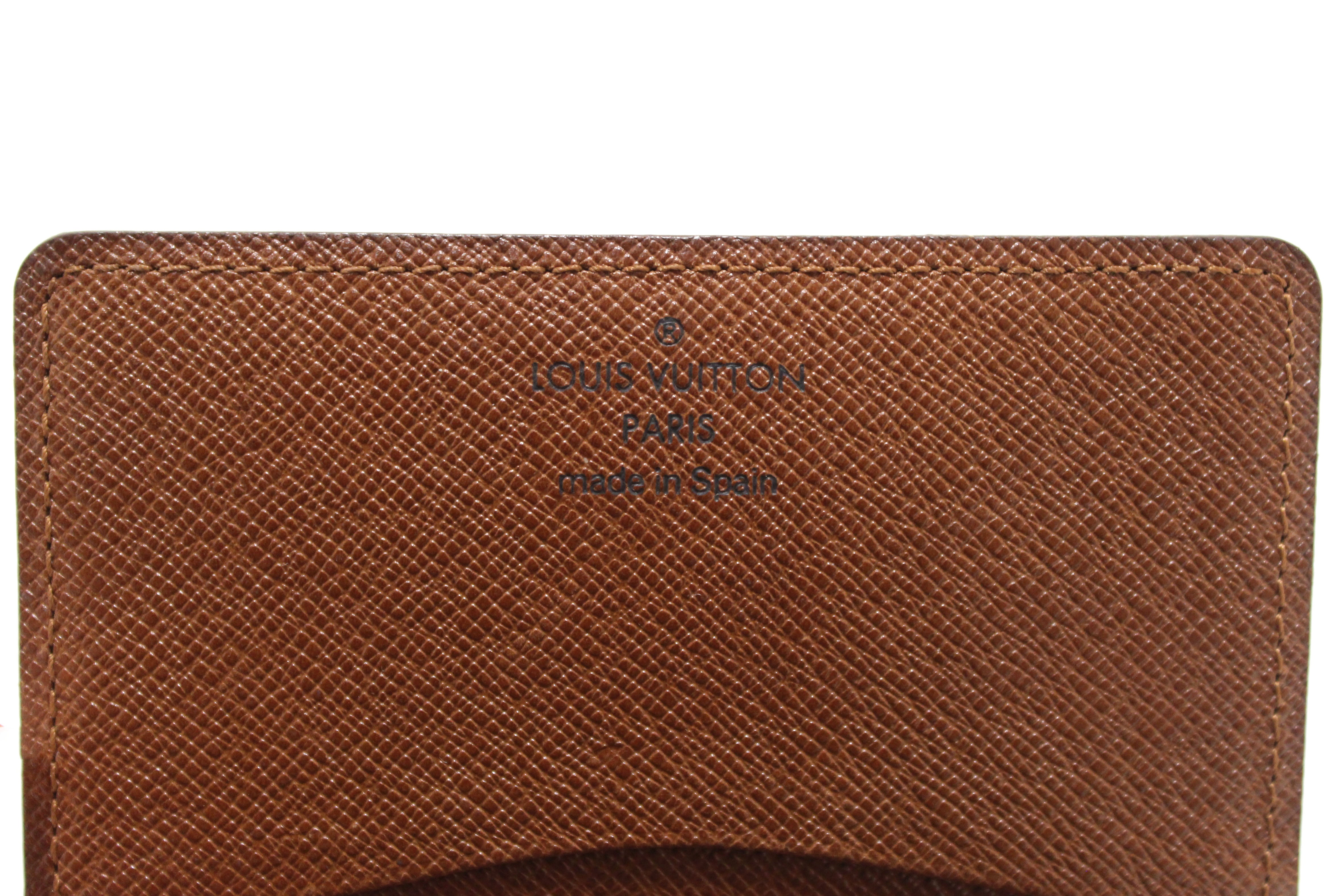 Authentic Louis Vuitton Classic Monogram Envelope Card Holder