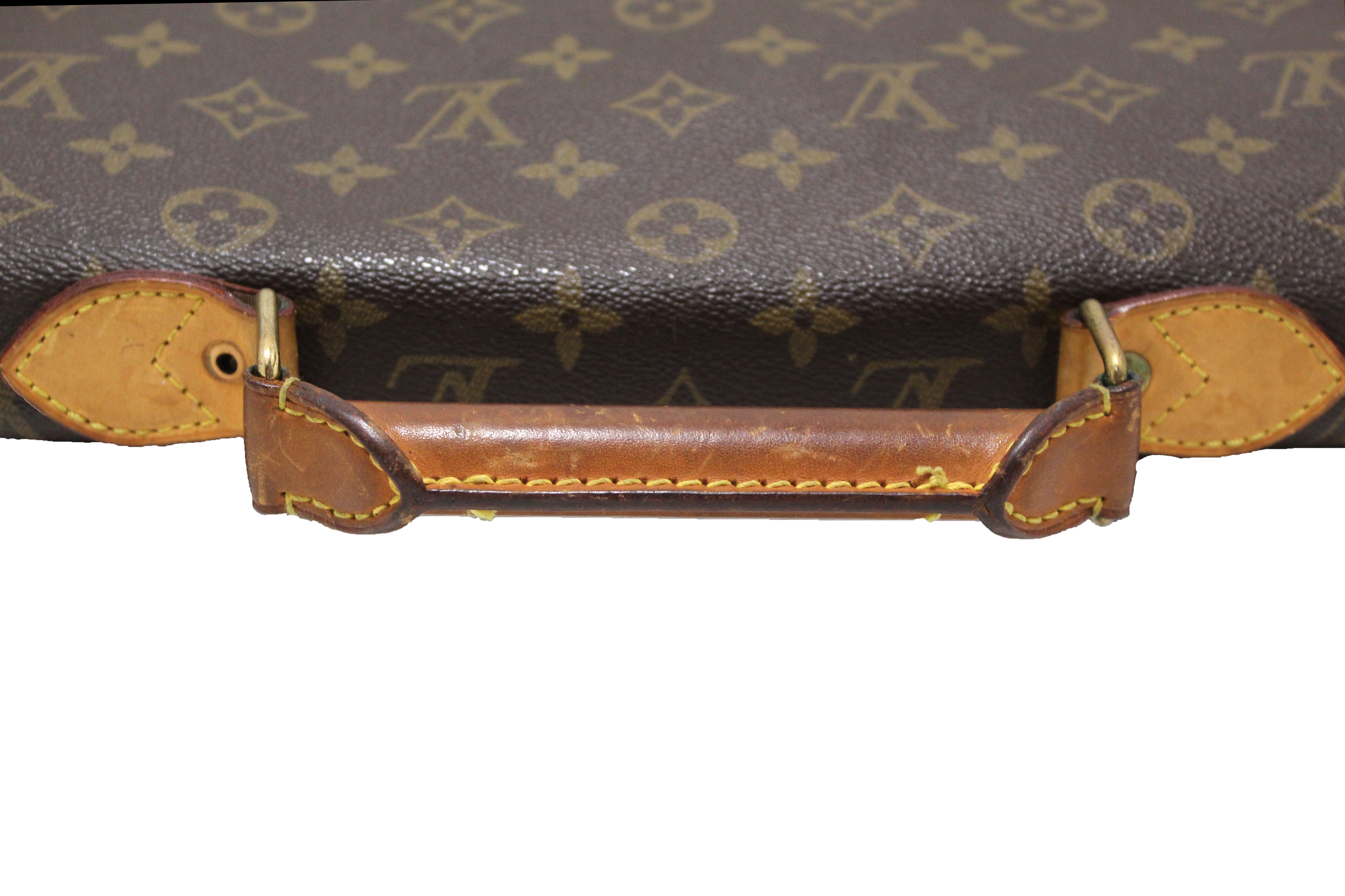 Authentic Louis Vuitton Classic Monogram Vintage Soft Briefcase