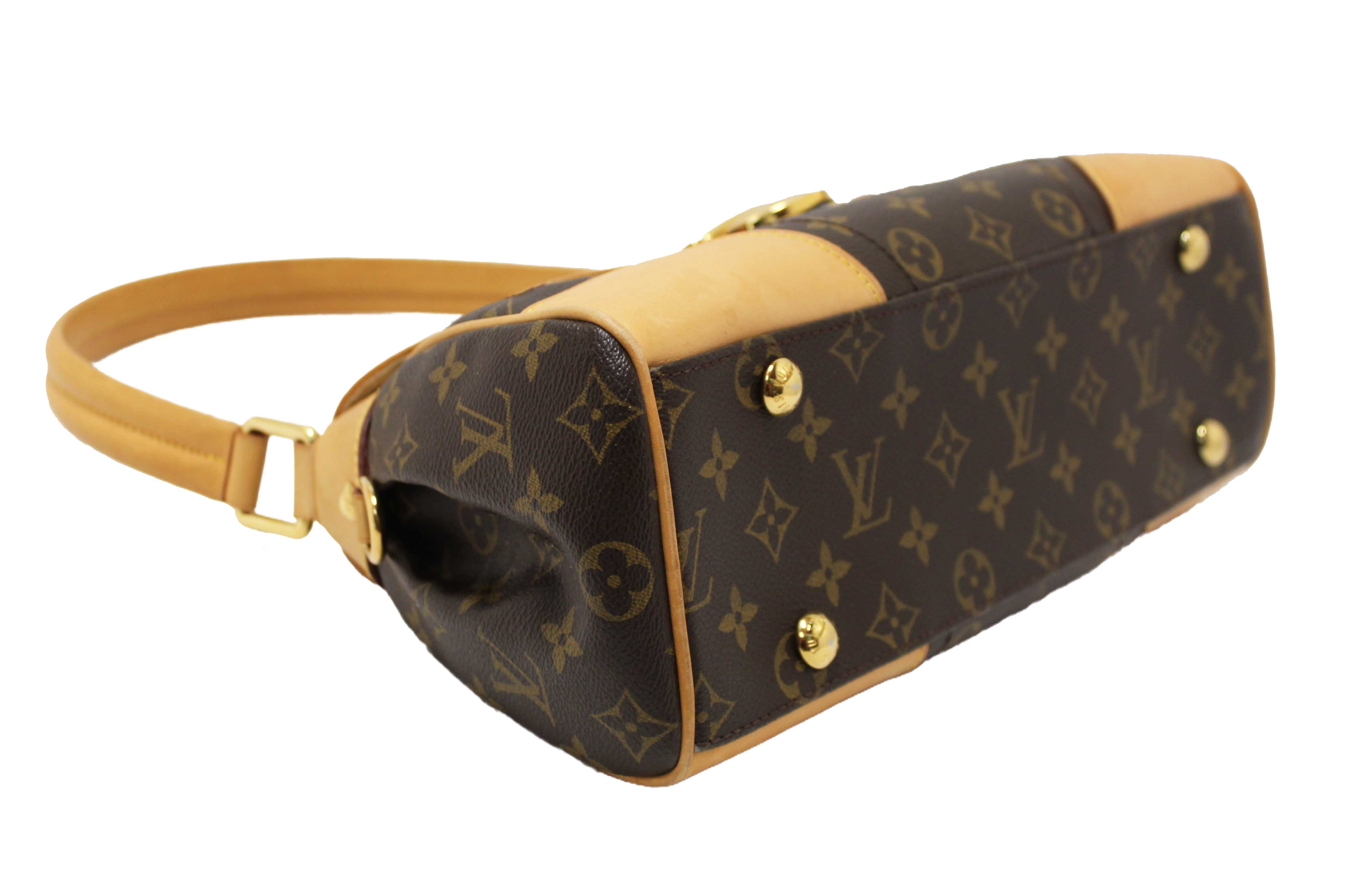 Authentic Louis Vuitton Monogram Canvas Beverly MM Shoulder Bag