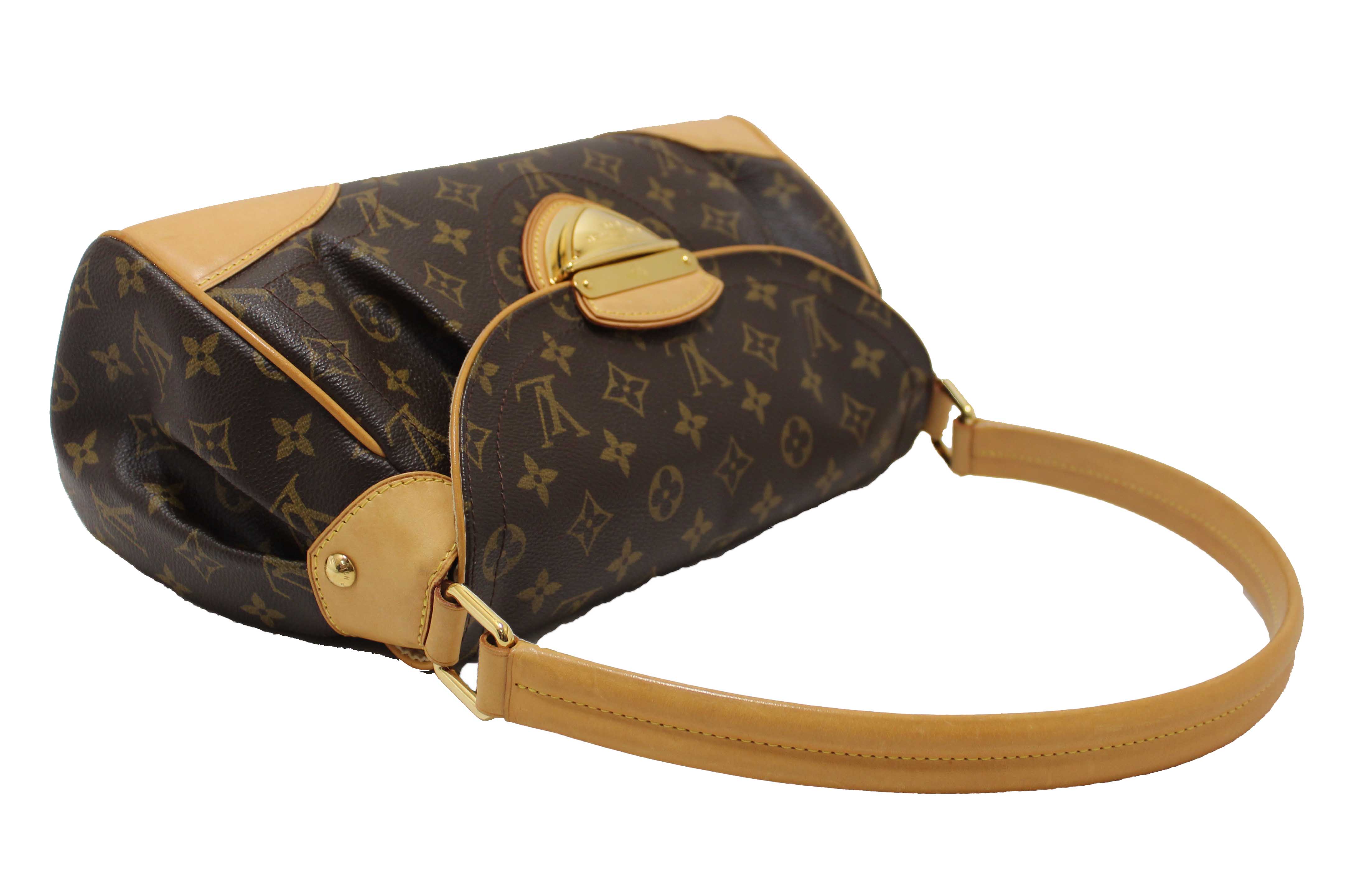 Authentic Louis Vuitton Monogram Canvas Beverly MM Shoulder Bag