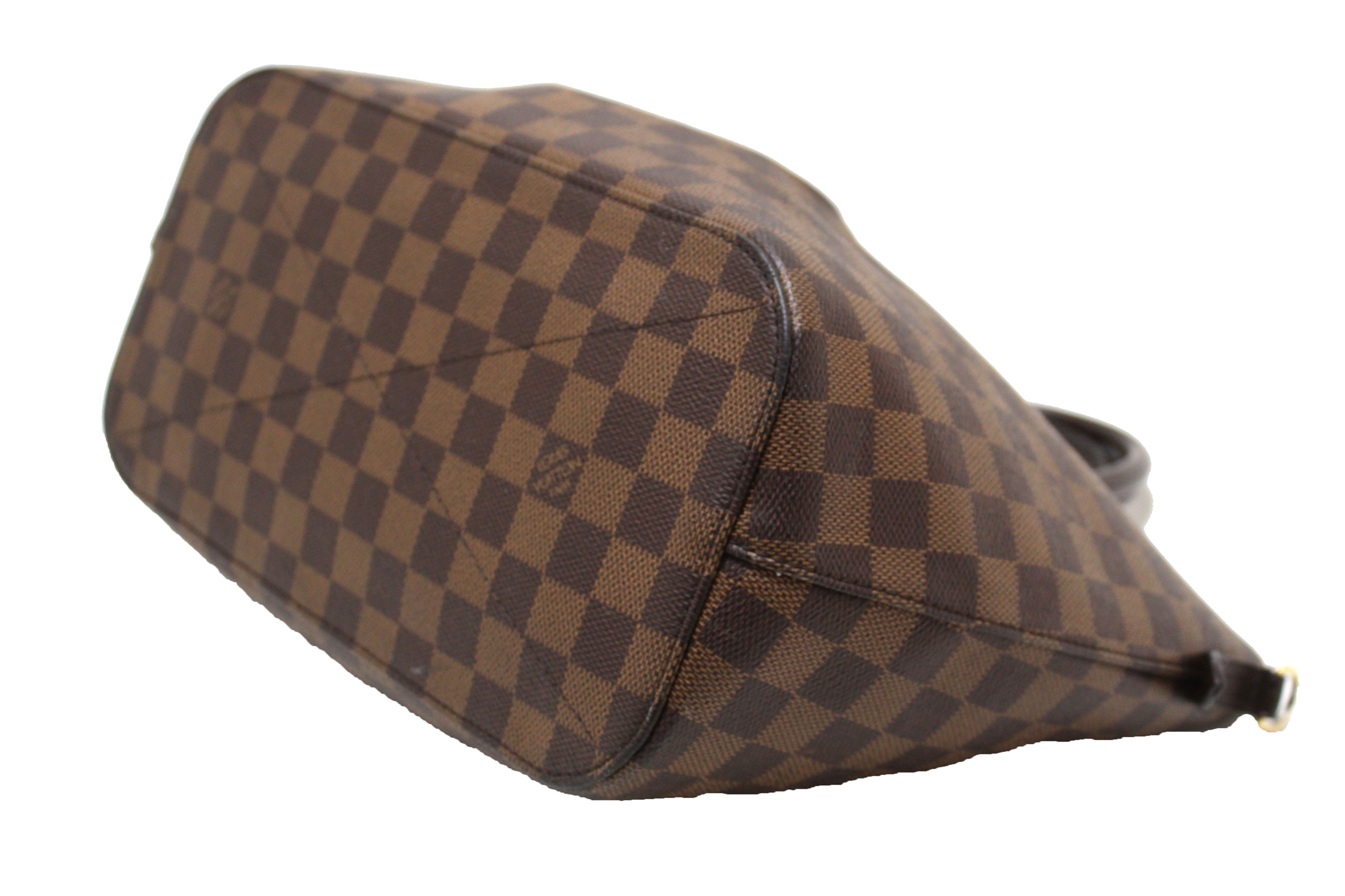 Louis Vuitton Shoulder Bag Siena mm Damier Ebene Canvas Shoulder Hand Bag Preowned