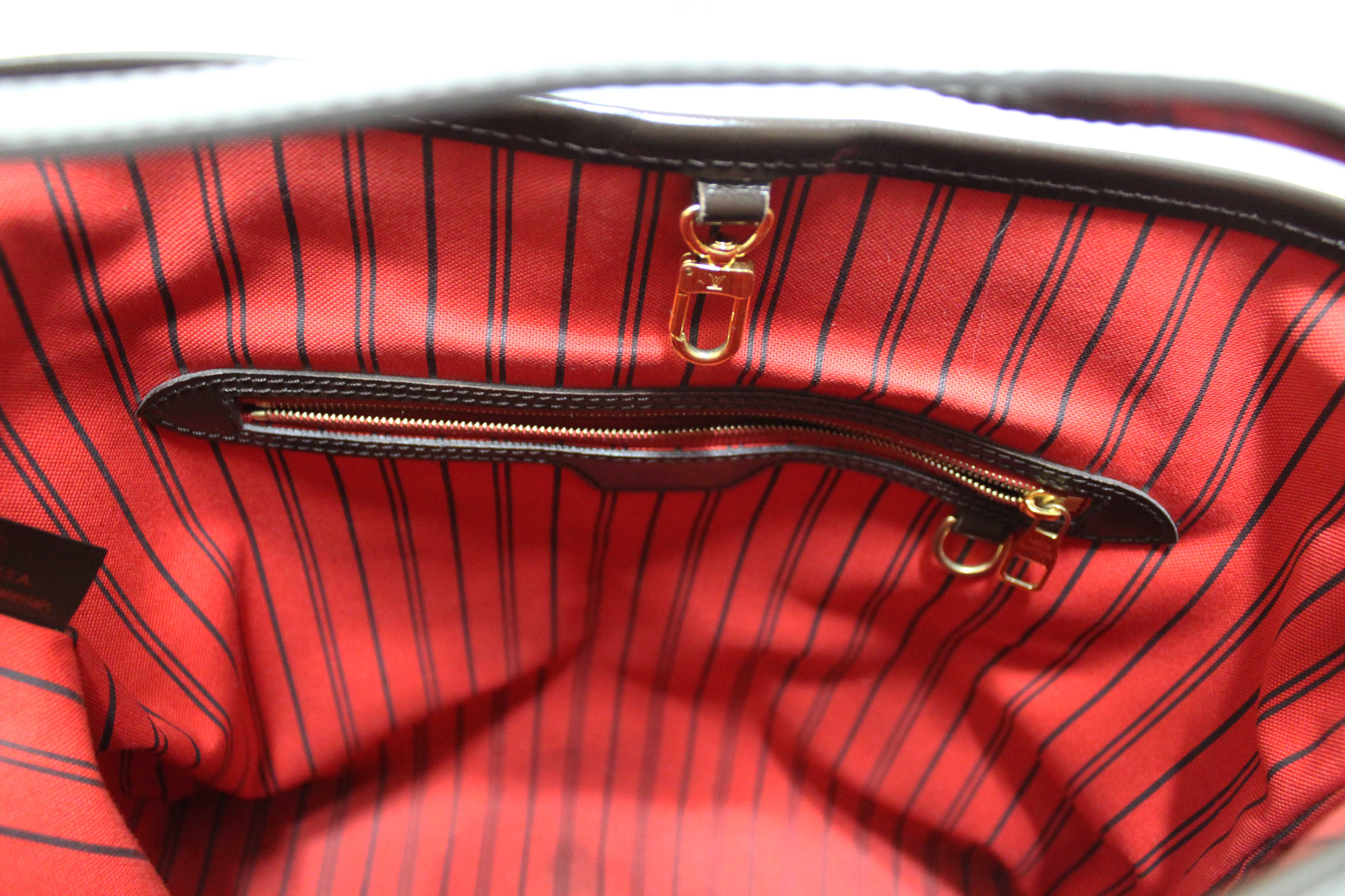 Authentic Louis Vuitton Damier Ebene Delightful PM Hobo Shoulder Bag