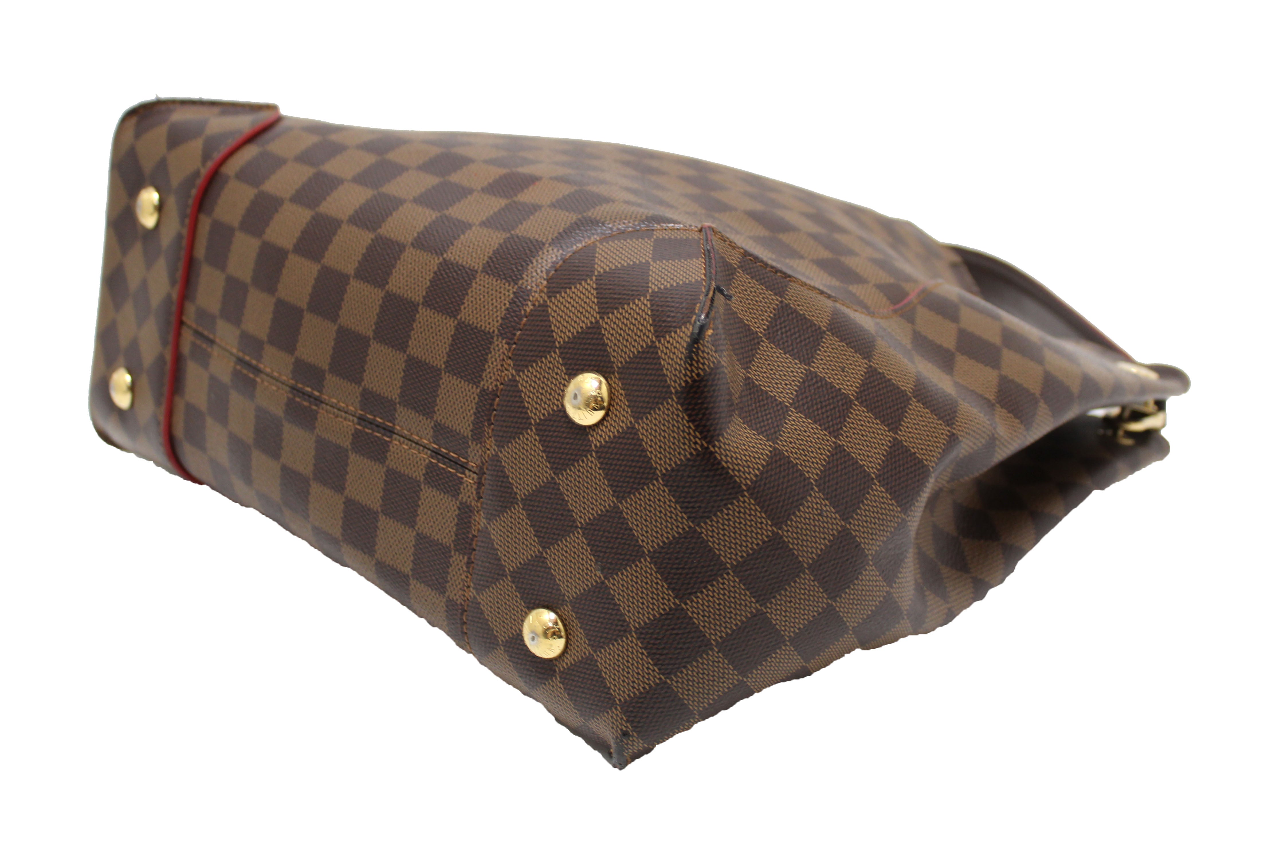 Louis Vuitton Damier Ebene Caissa Hobo - Brown Shoulder Bags