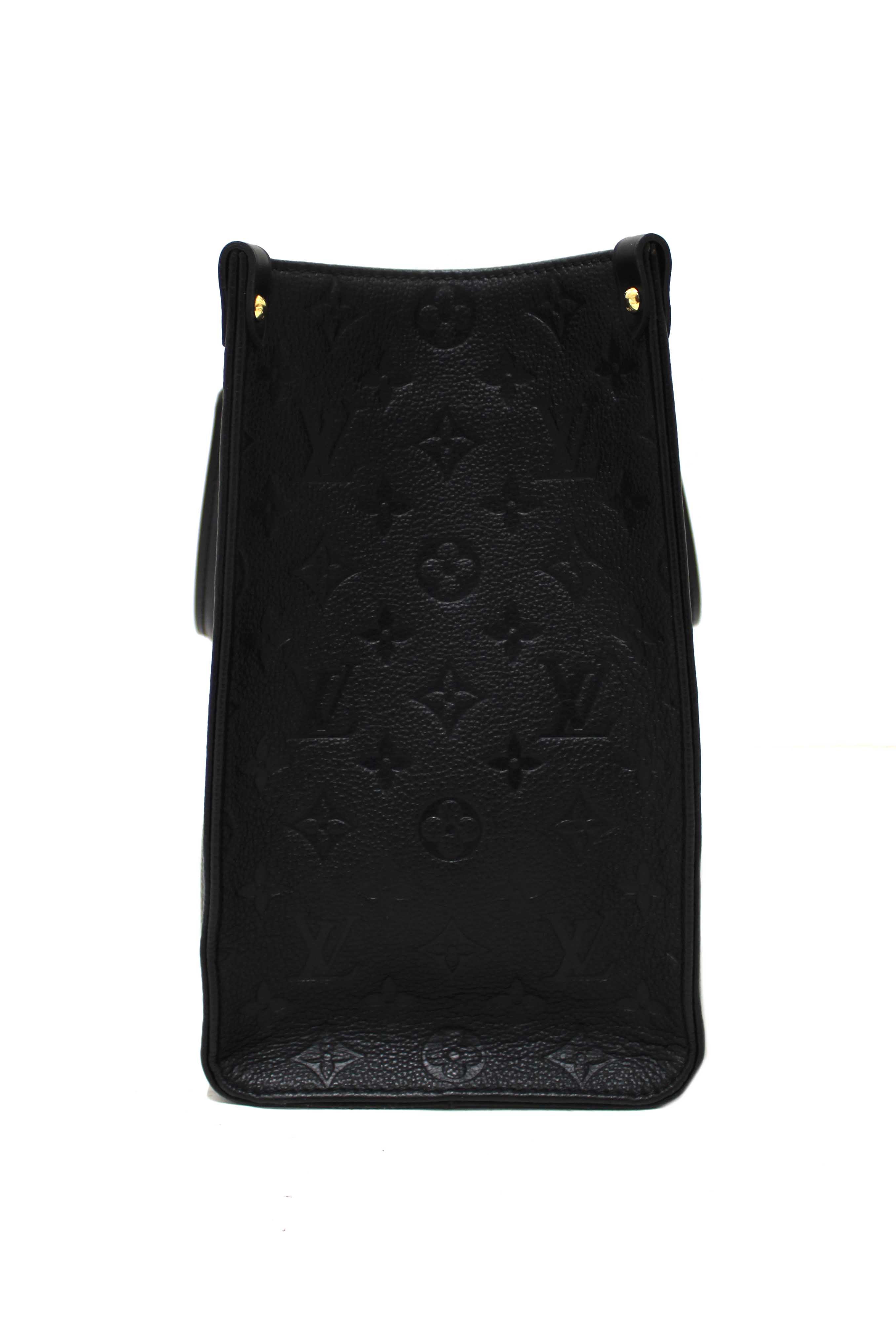 Authentic Louis Vuitton Monogram Empreinte Leather OnTheGo MM Tote bag