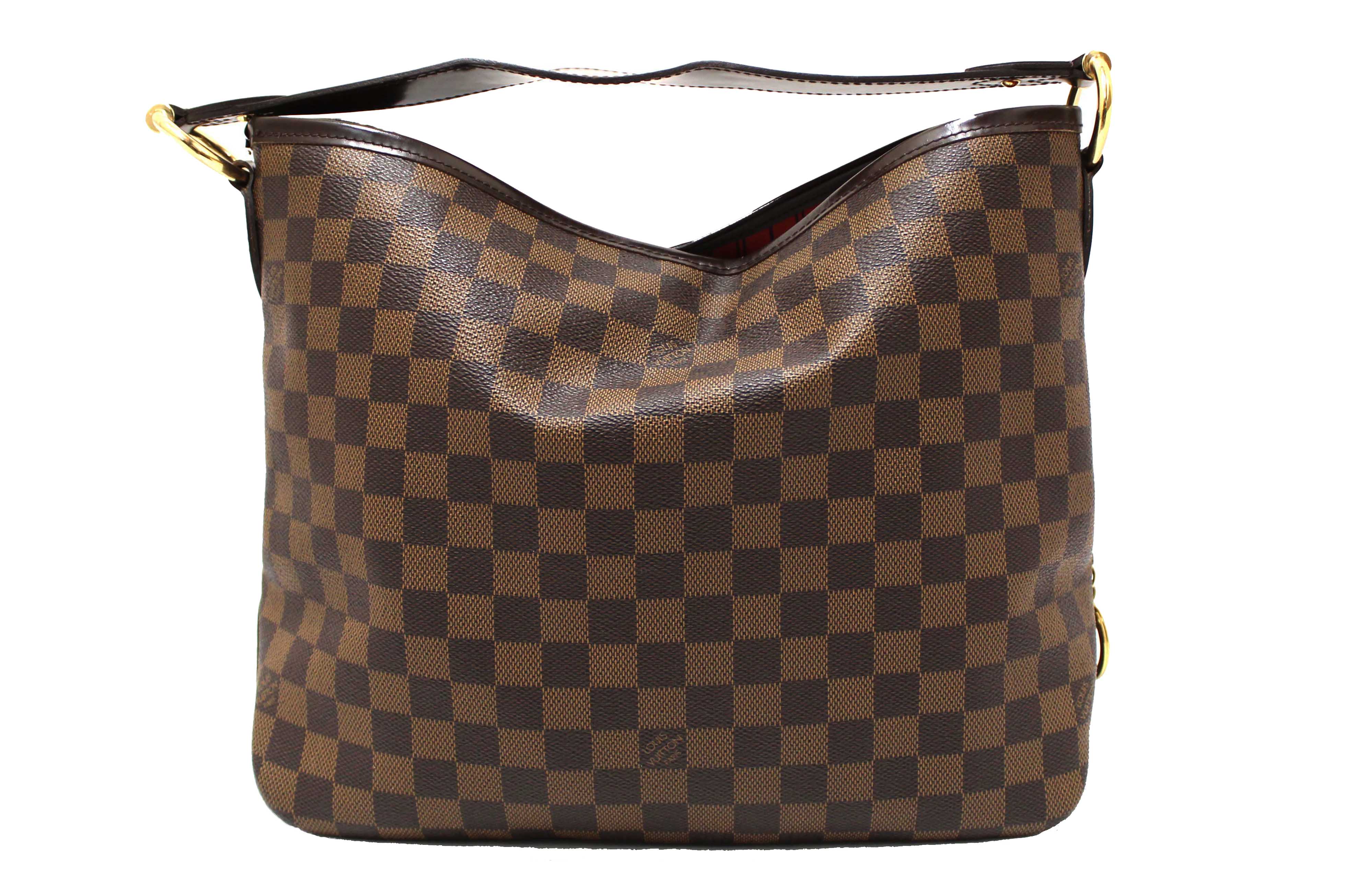 Authentic Louis Vuitton Damier Ebene Delightful PM Hobo Shoulder Bag