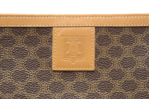 Authentic Celine Vintage Macadam Small Square Pouch