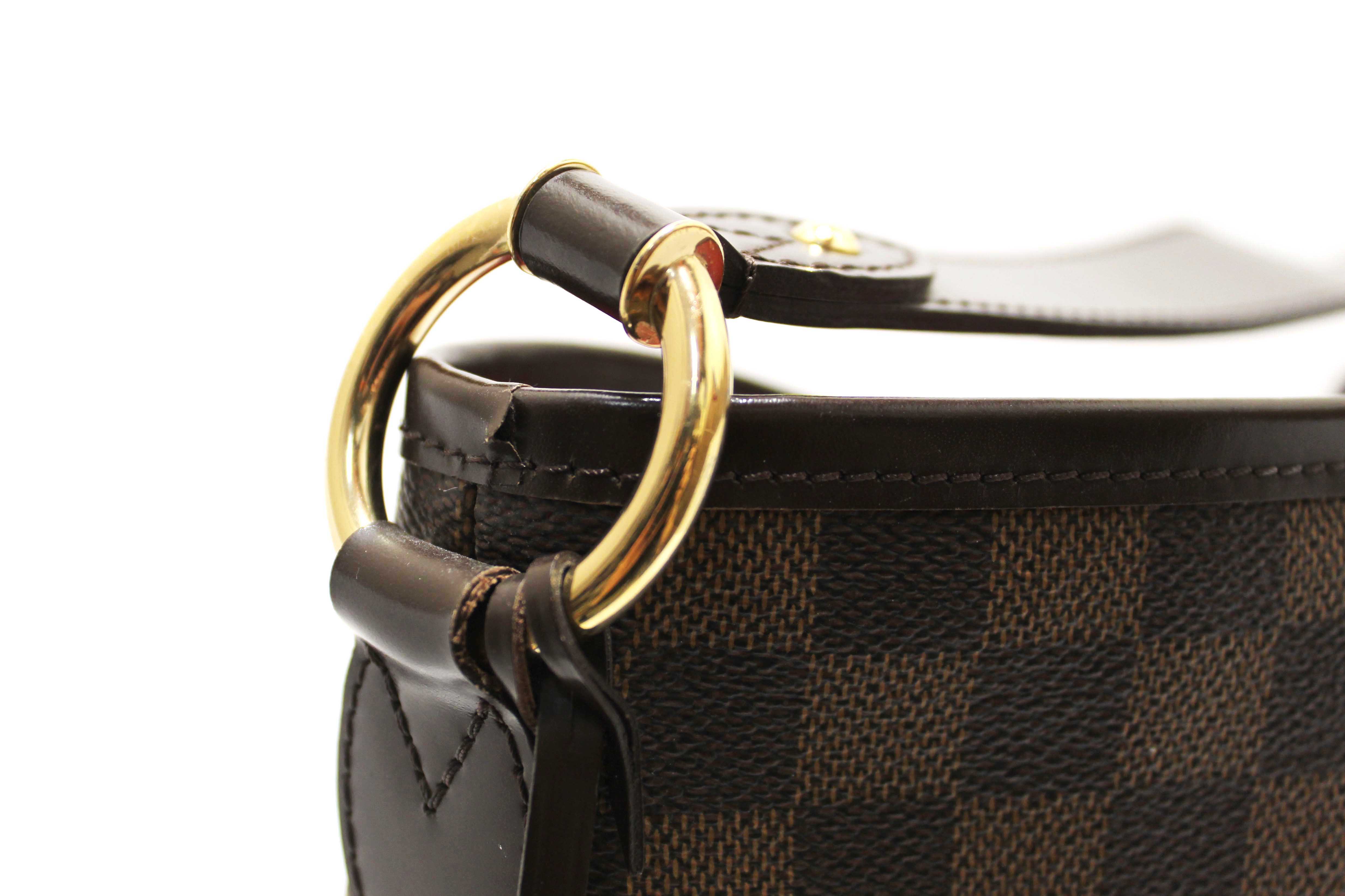 Authentic Louis Vuitton Damier Ebene Delightful PM Hobo Shoulder Bag