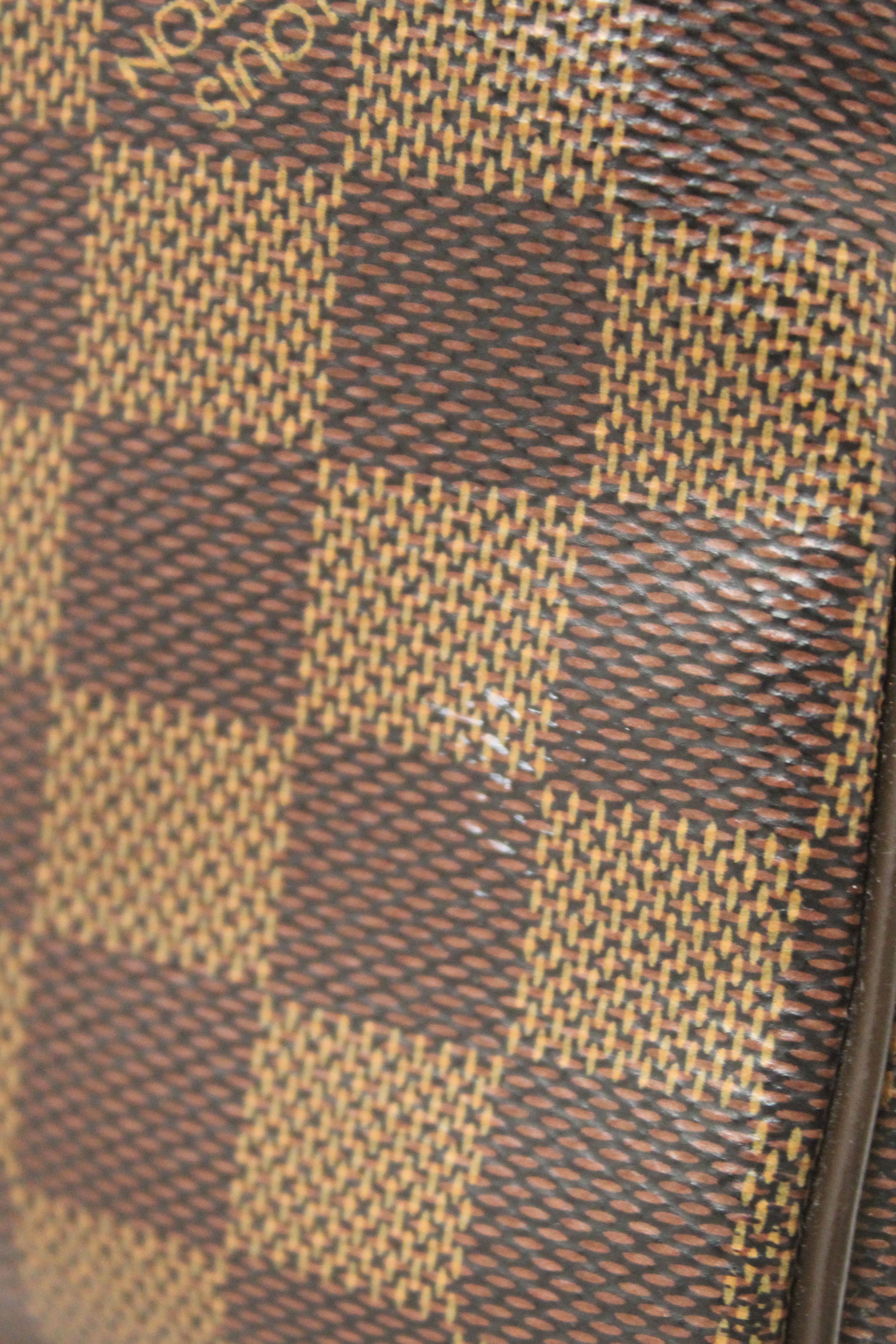 Authentic Louis Vuitton Damier Ebene Speedy 25 Bandouliere Bag