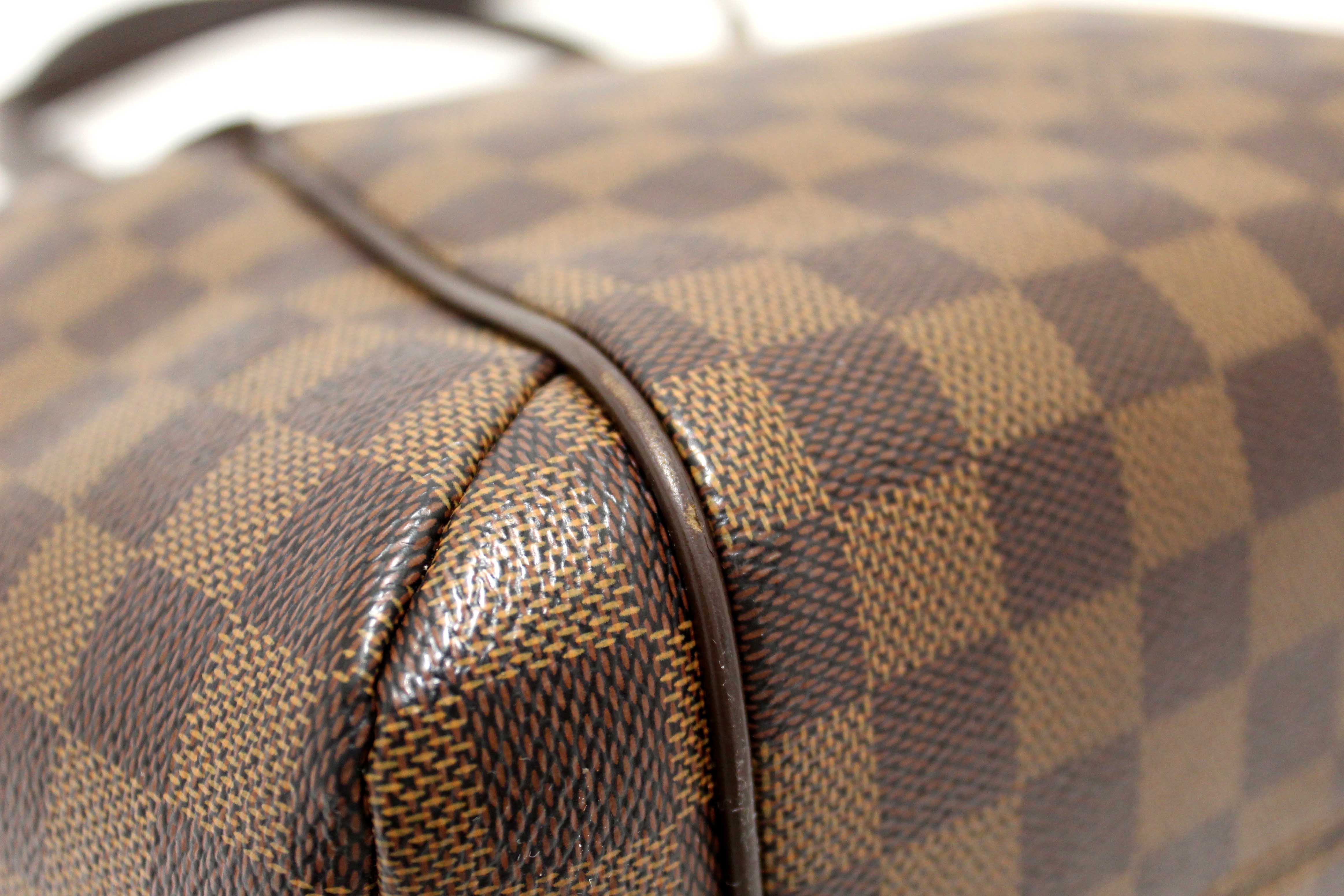 Authentic Louis Vuitton Damier Ebene Totally PM Shoulder Tote Bag