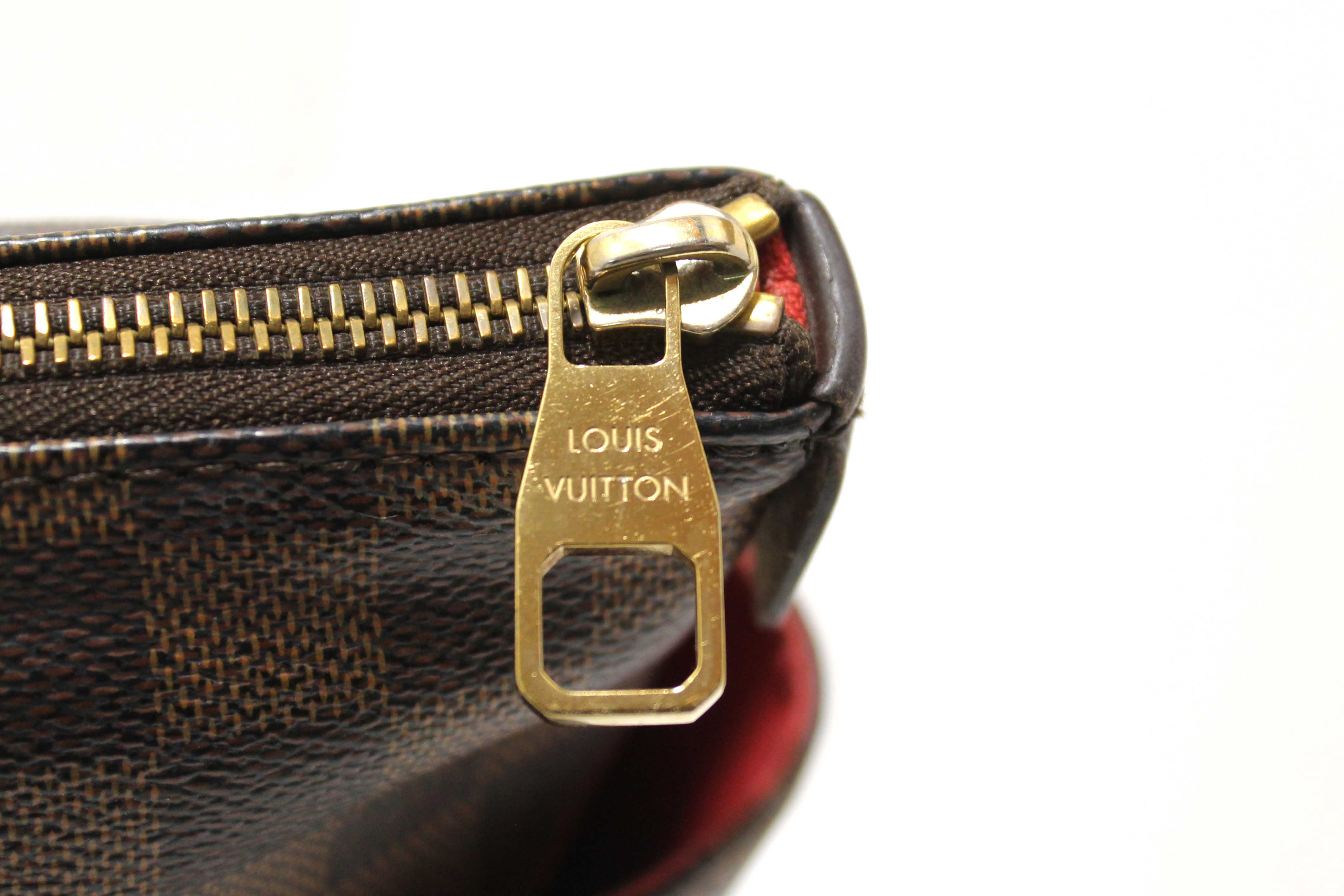 Authentic Louis Vuitton Damier Ebene Totally PM Shoulder Tote Bag