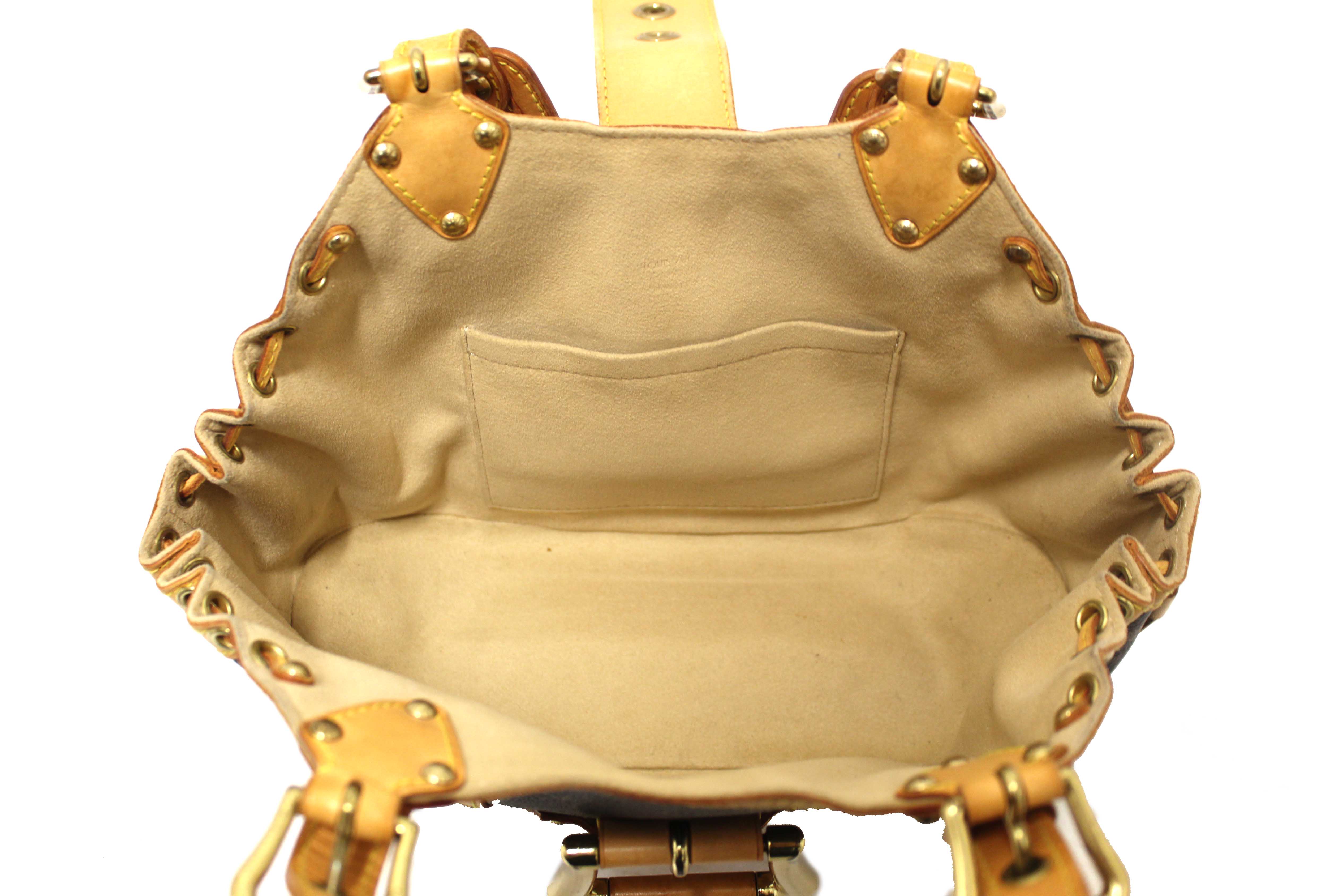 Authentic Louis Vuitton Classic Monogram Canvas Theda GM Handbag