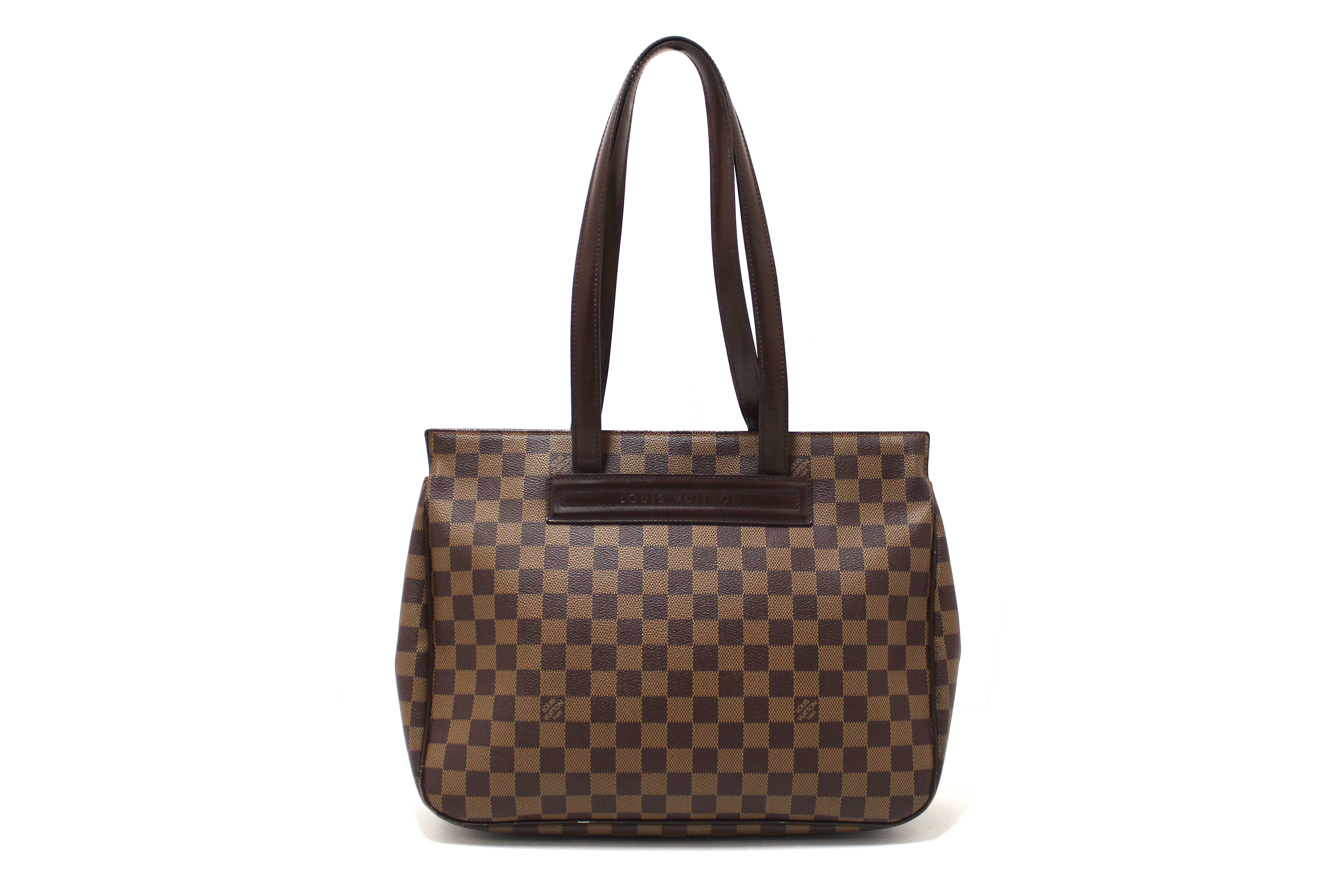 Authentic Louis Vuitton Damier Ebene Parioli PM Shoulder Bag