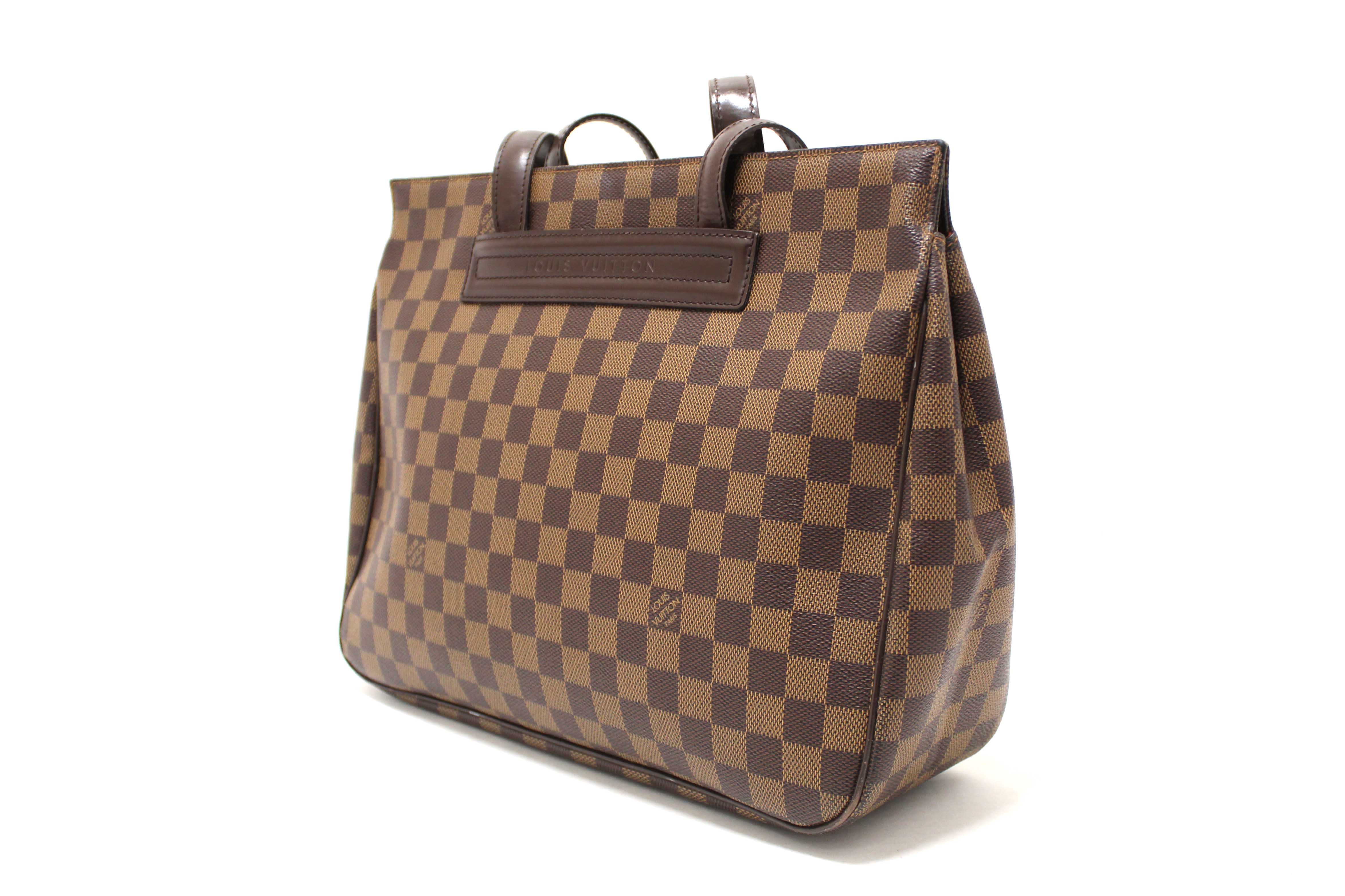 Authentic Louis Vuitton Damier Ebene Parioli PM Shoulder Bag