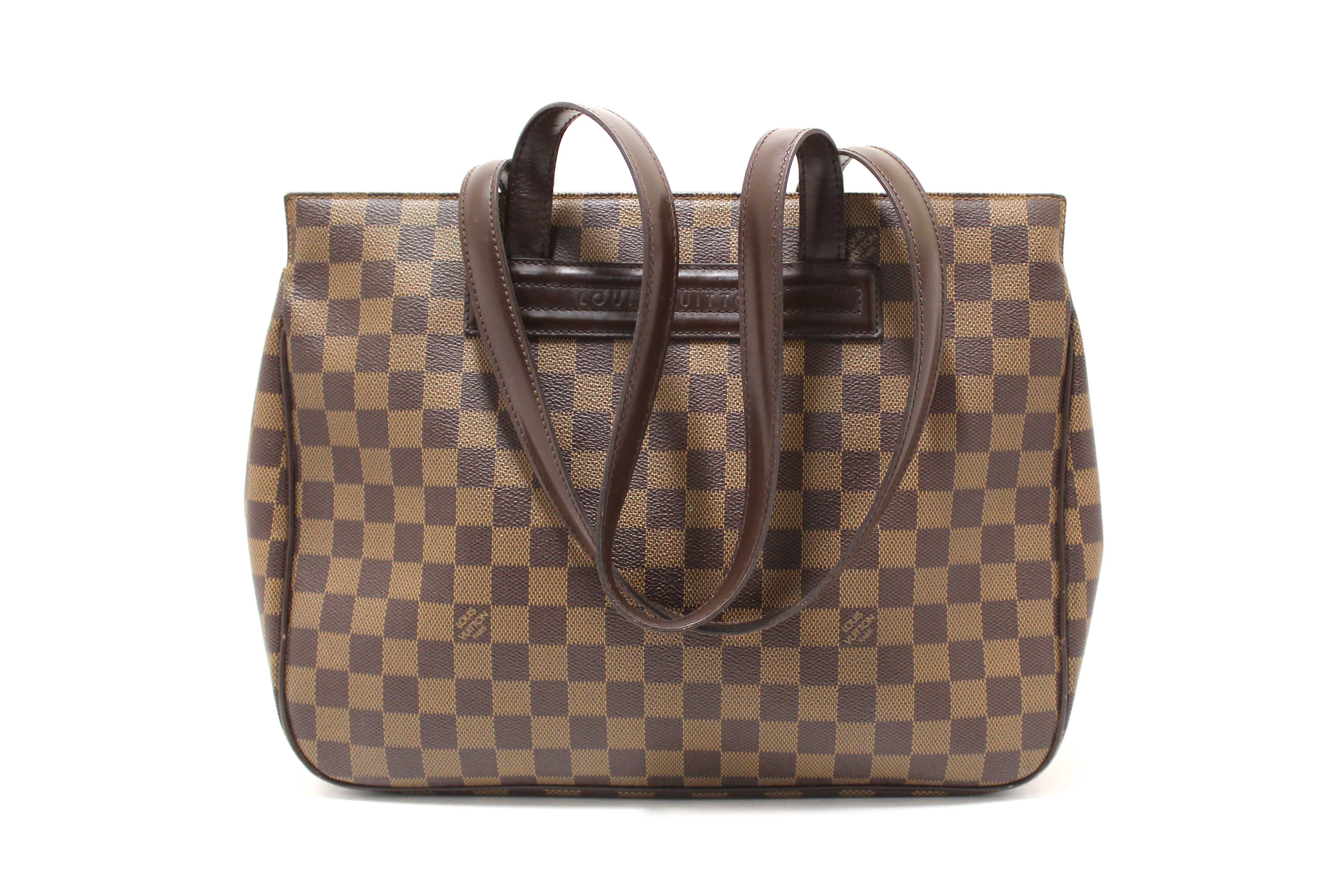 Authentic Louis Vuitton Damier Ebene Parioli PM Shoulder Bag